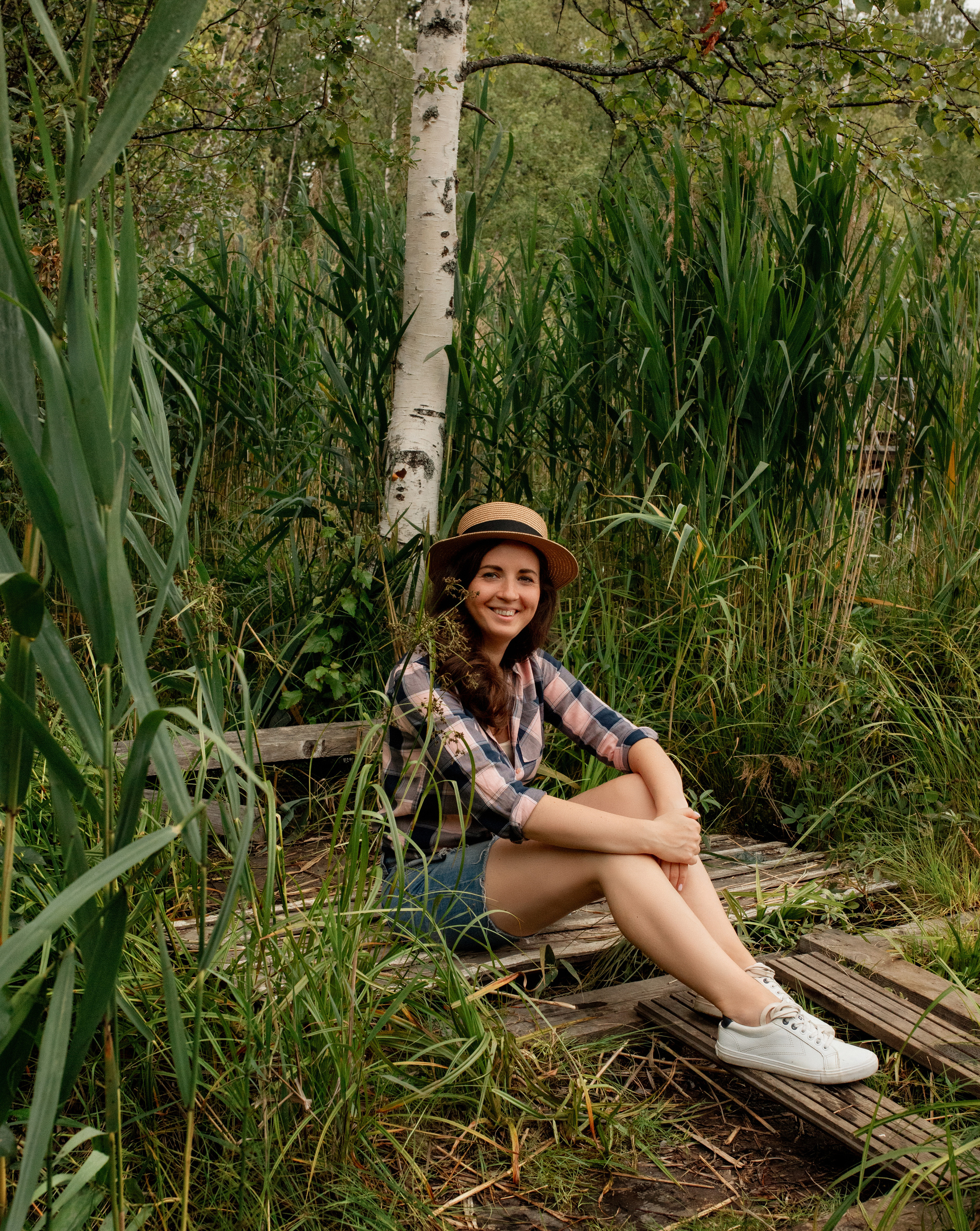 Аня и Ксюша в деревне. Семейный фотограф в Санкт-Петербурге Ирина Иванова