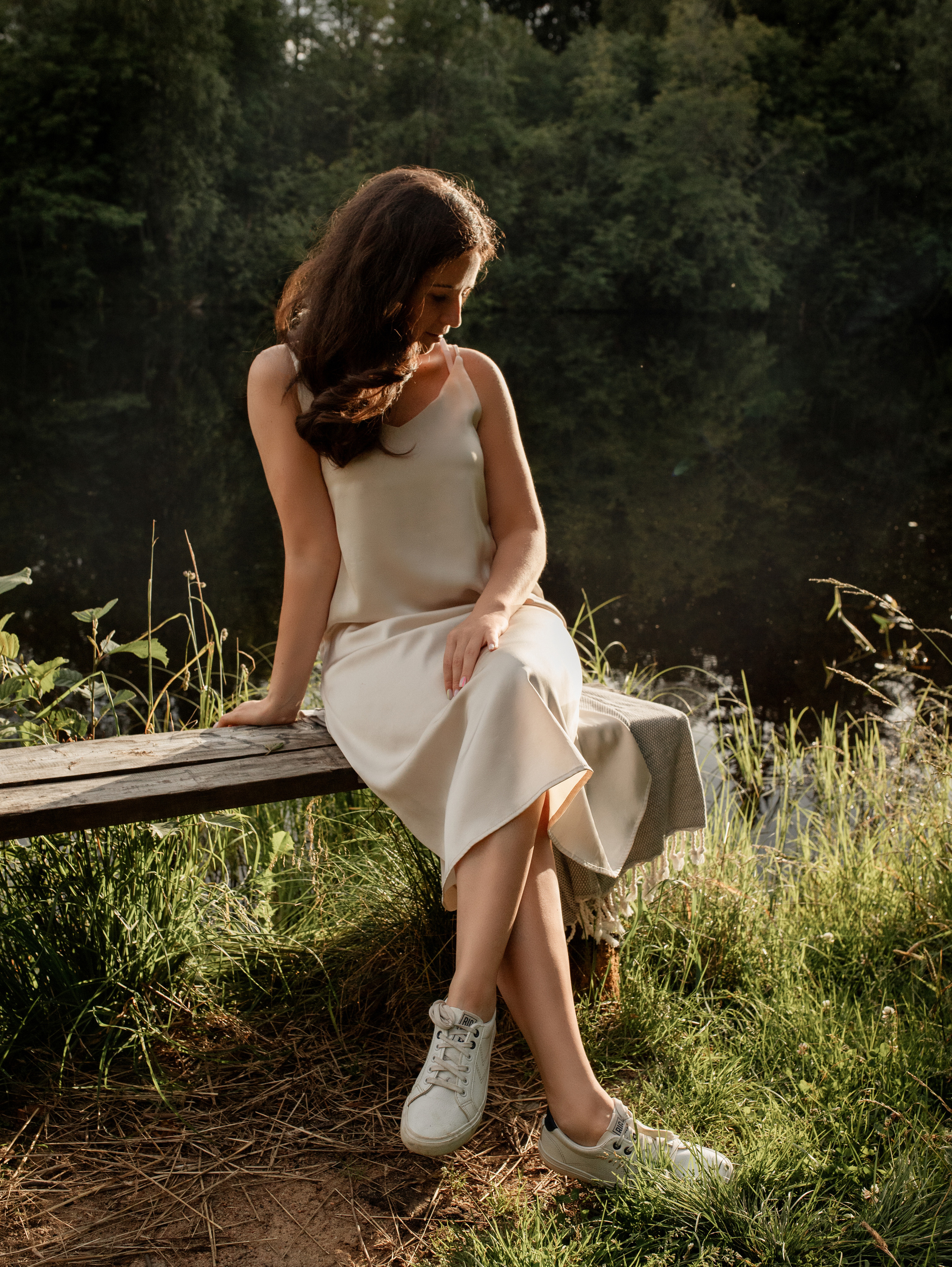 Аня и Ксюша в деревне. Семейный фотограф в Санкт-Петербурге Ирина Иванова