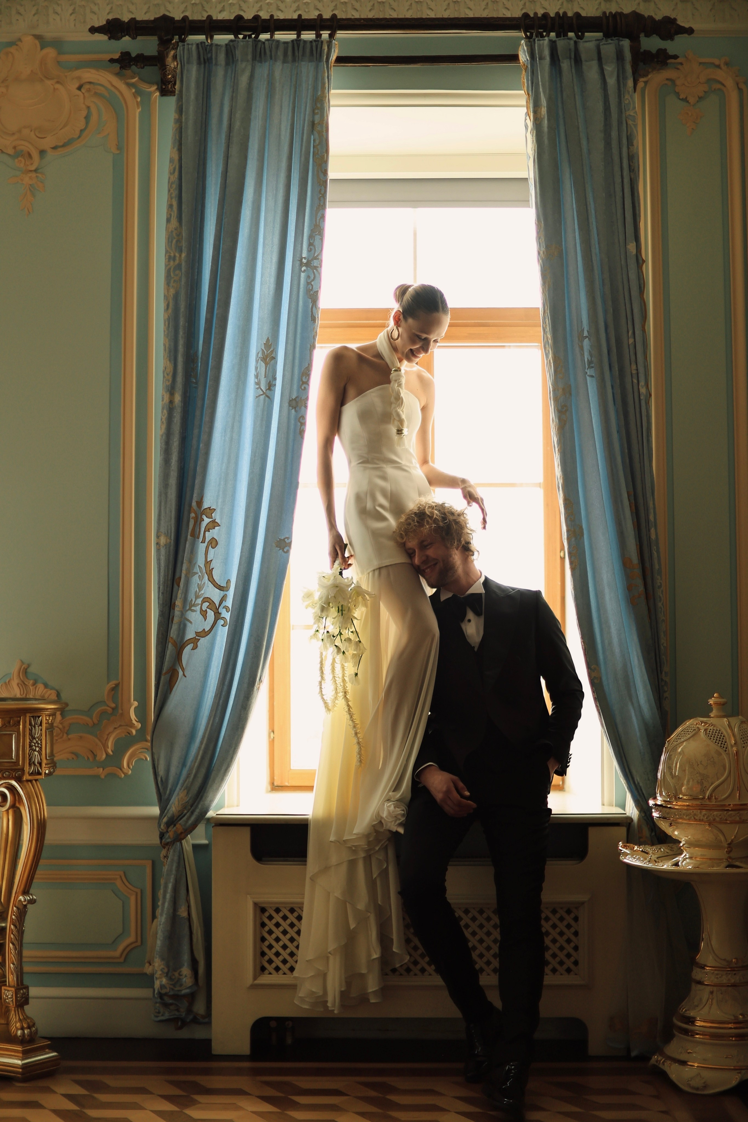 ДВОРЕЦ ТРЕЗИНИ. Свадебный фотограф в Москве Дарья Морозова