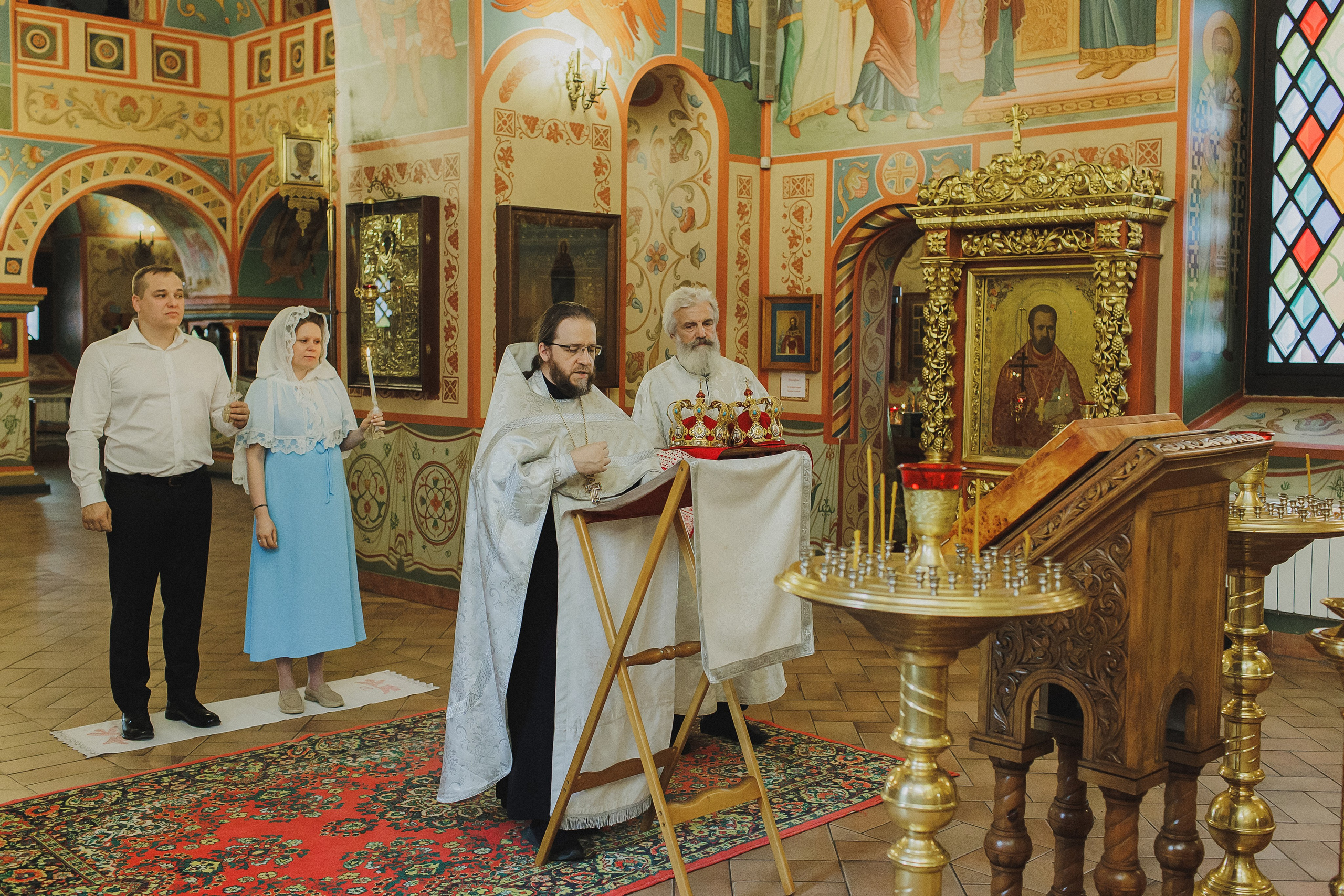 Фотосессия таинства венчания в Люберцах. Фотограф в Москве и Люберцах Анна Ушакова
