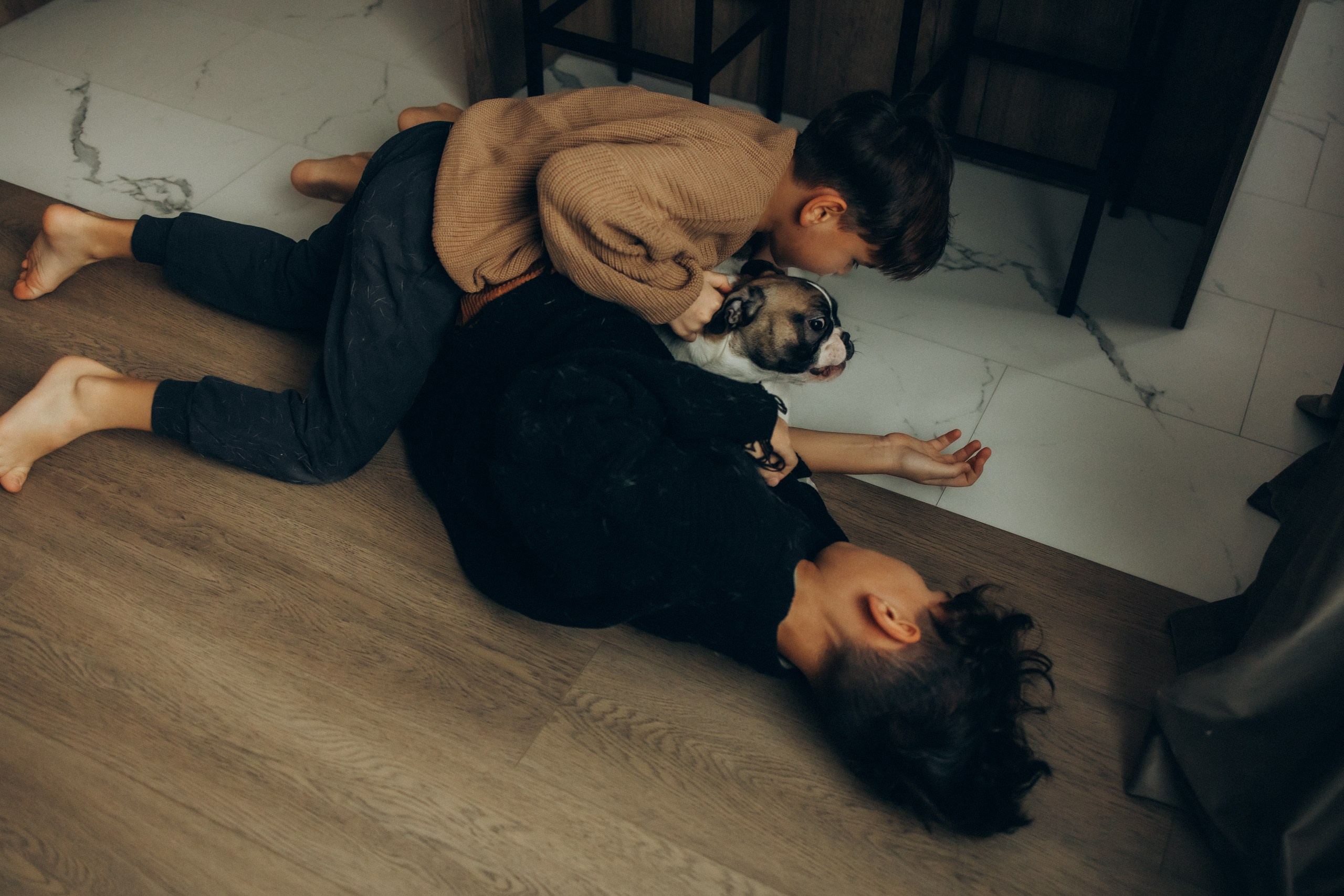 Руслан, Тимур и Луна. Семейный фотограф Москва