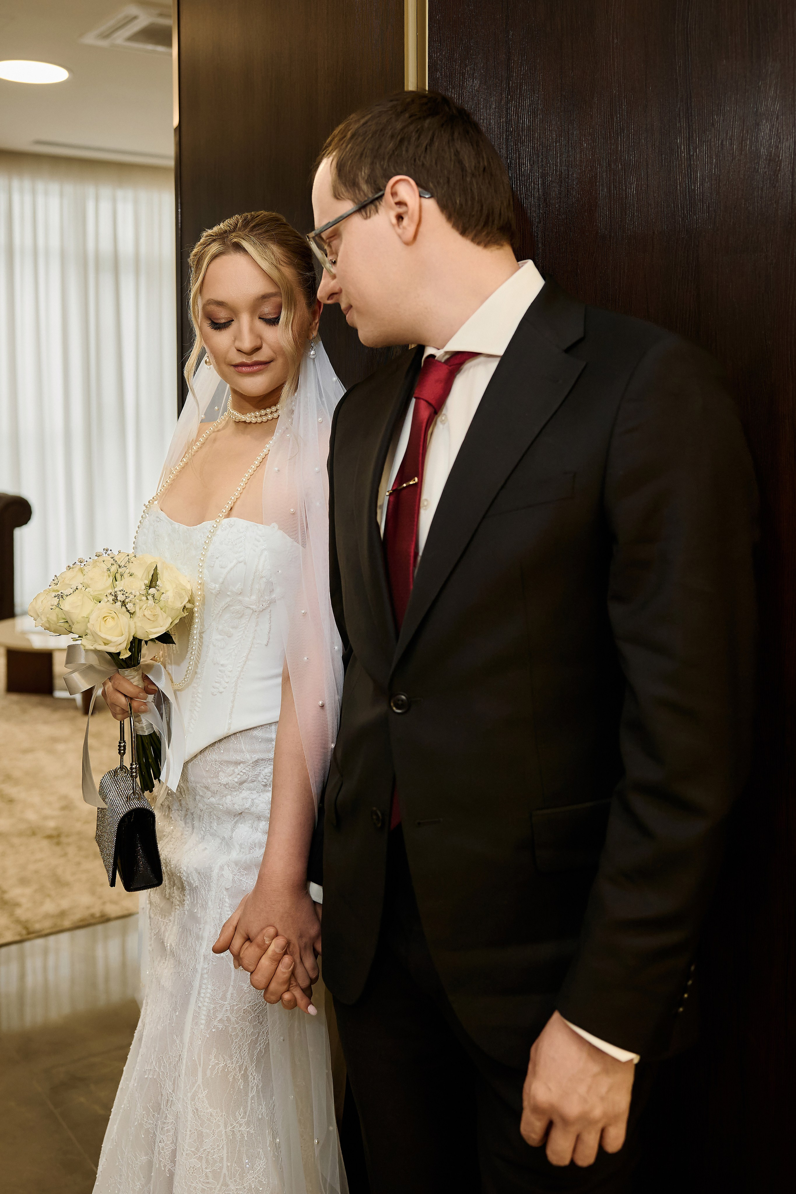 Валентина и Семен. Регистрация в Митинском ЗАГСе. Свадебный фотограф в Москве и Подмосковье