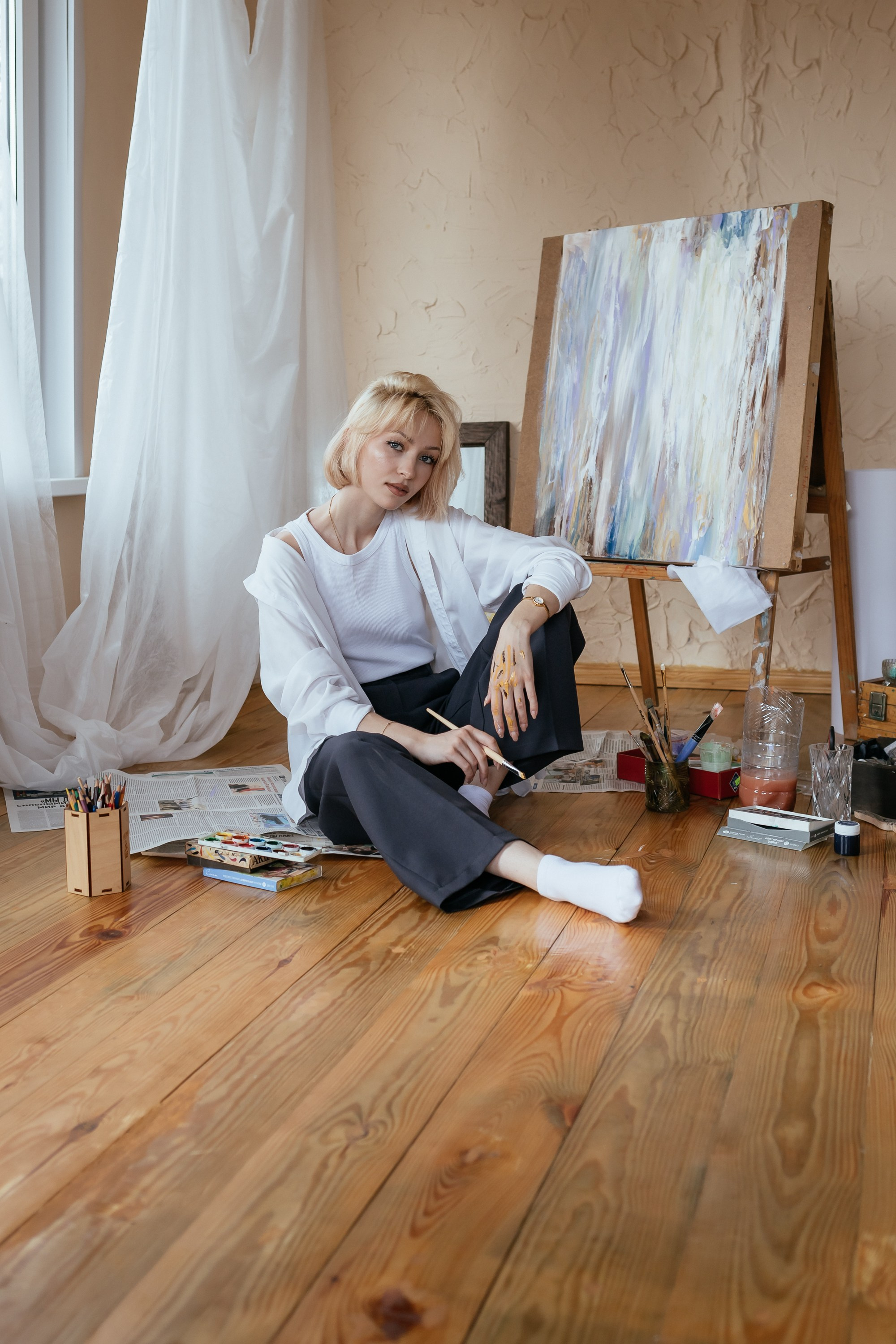 Художница. Семейный фотограф в Минске Приболовец Светлана