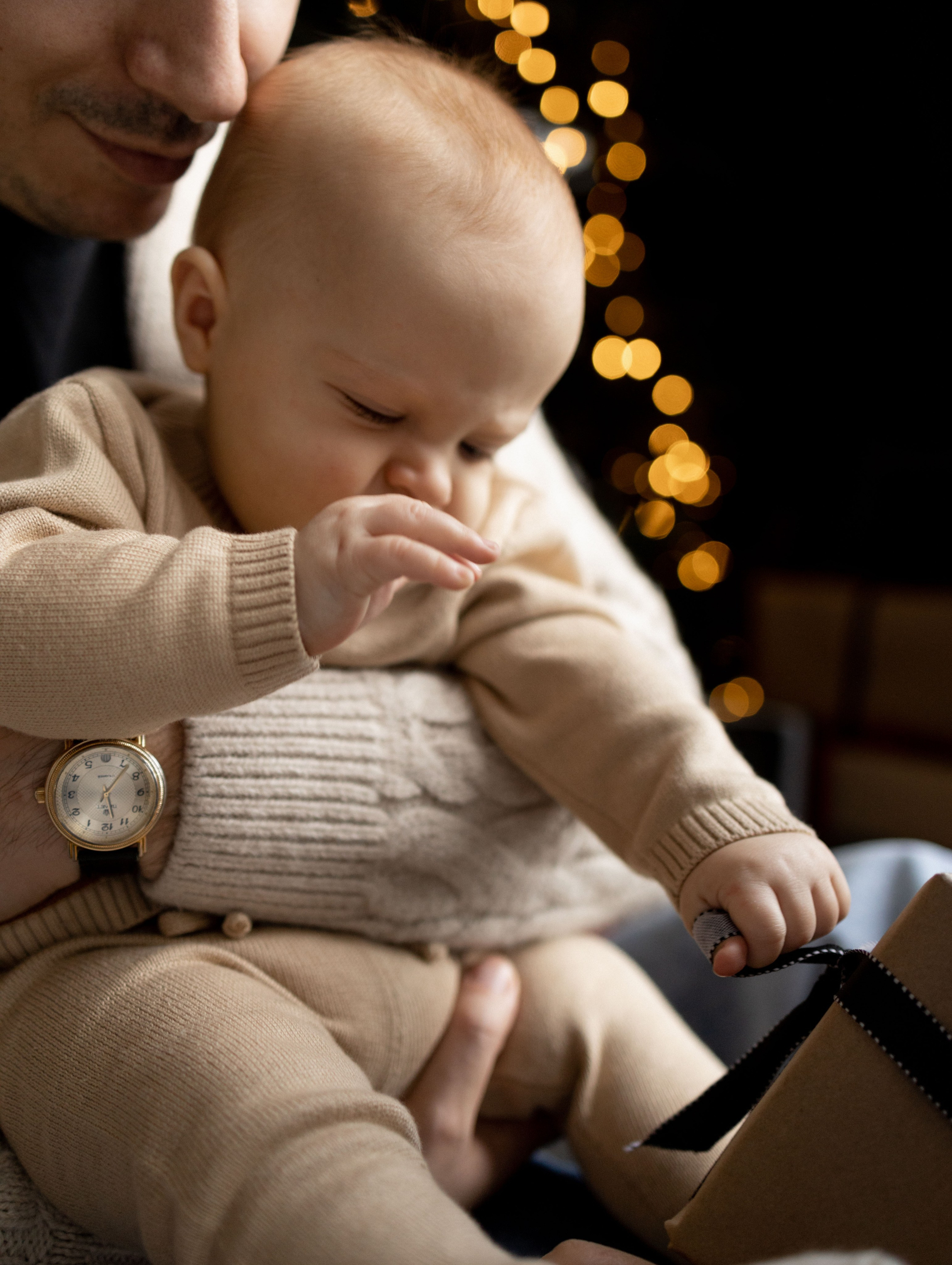 Новый год Давид, Лена, Леван. Фотограф Дарья Соколовская