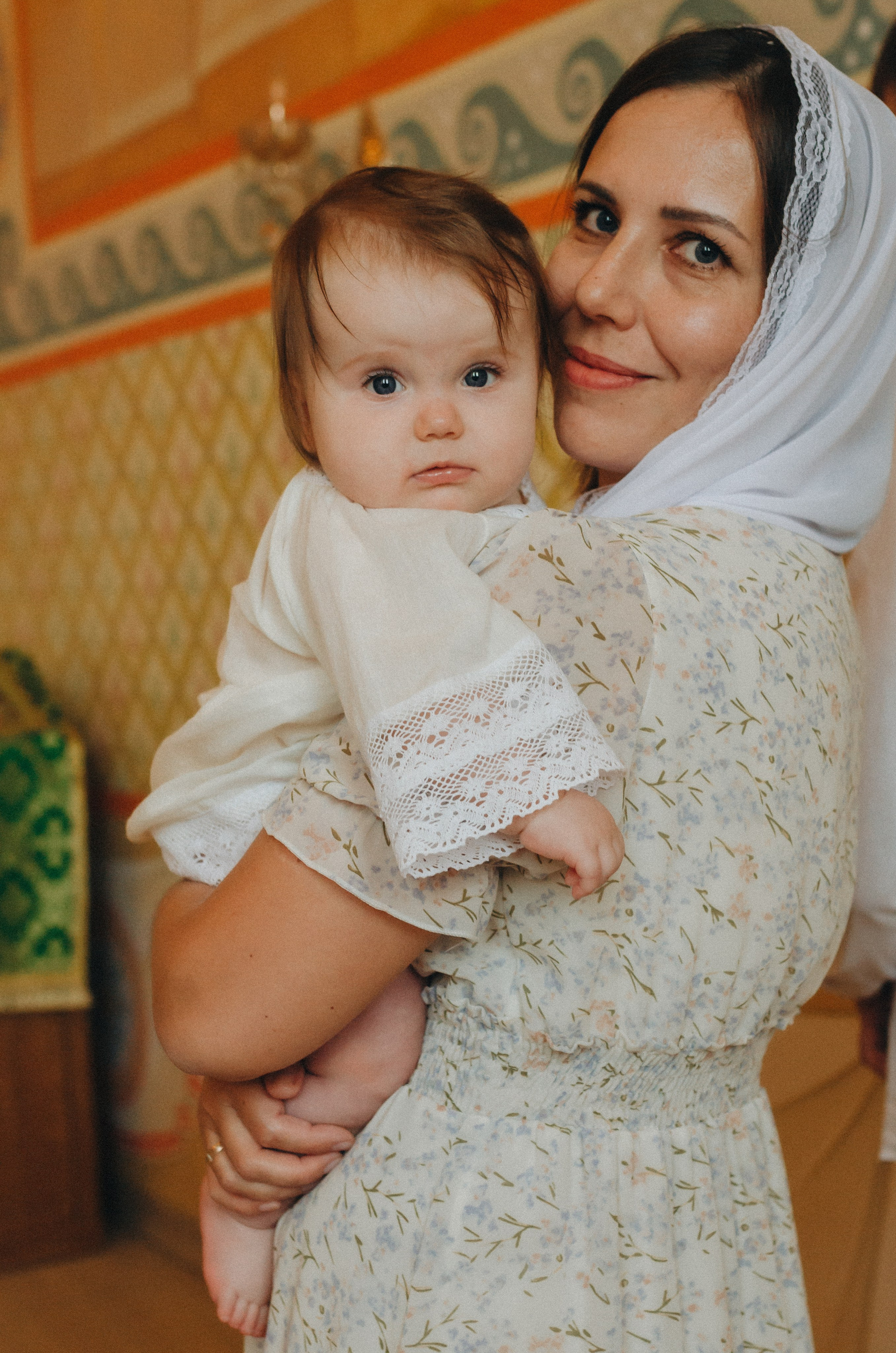 Таинство крещения Полины. Семейный фотограф в Барнауле Ирина Ястребова