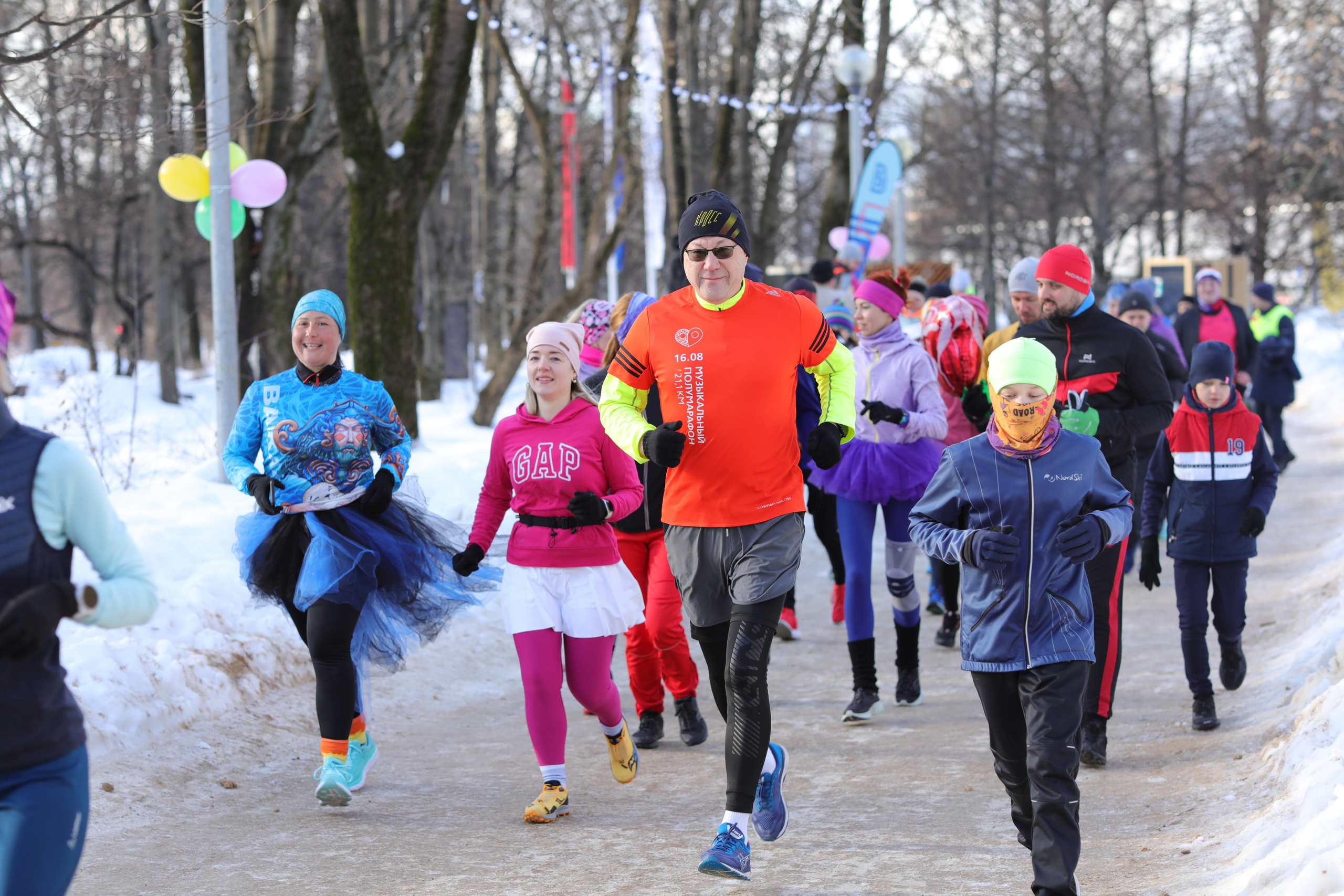 5 вёрст Тушино, 94 забег, 9 марта 2024 г. Фотограф Сергей Ловкий