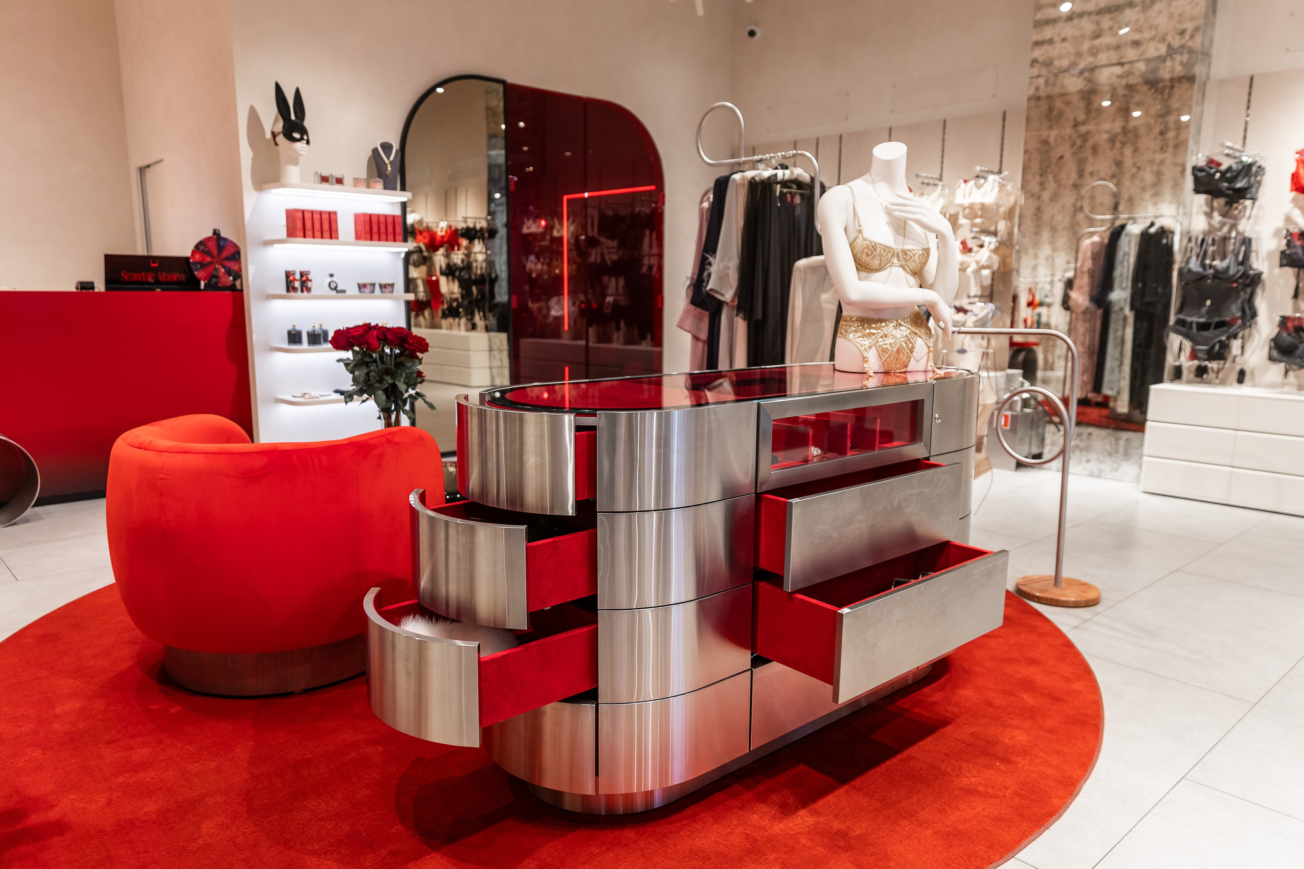 «Scandale Maniere» бутик нижнего белья в Афимолл сити, г. Москва. NesterovaMaria.ru