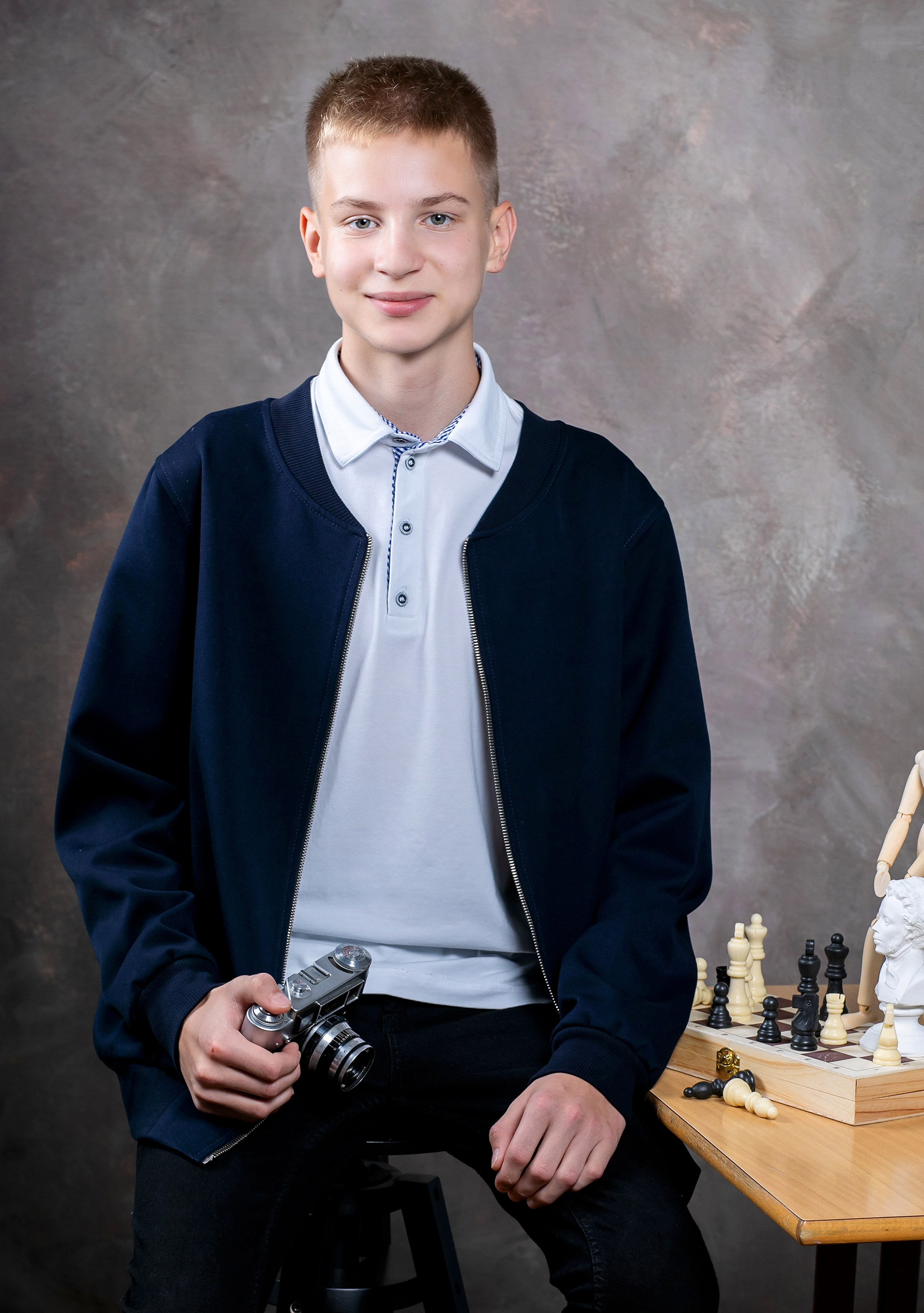 Съемка в школе. Выпускные фотокниги