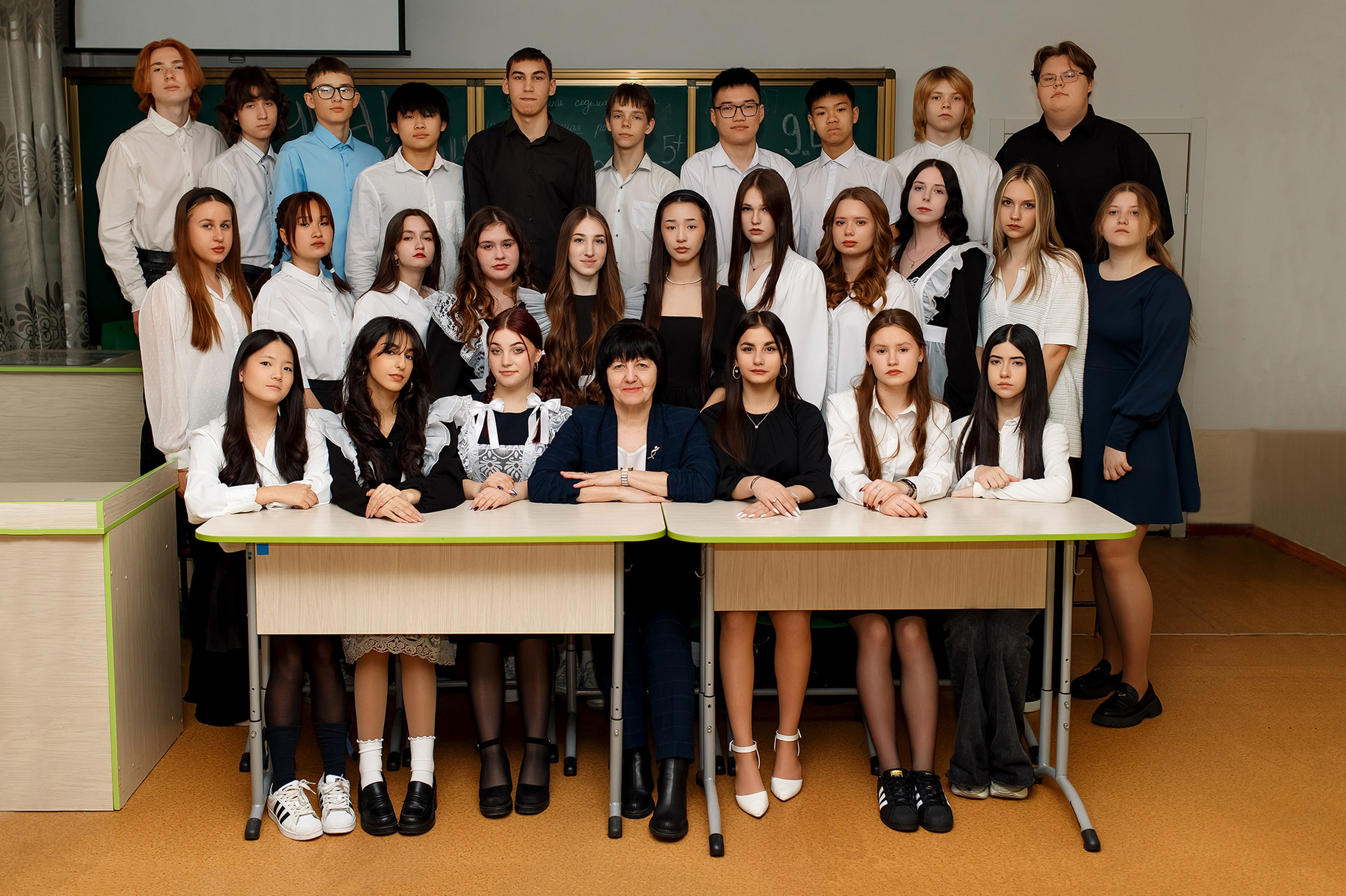 9 класс 11 школа. Фотограф Любовь Корниенко, Примоский край