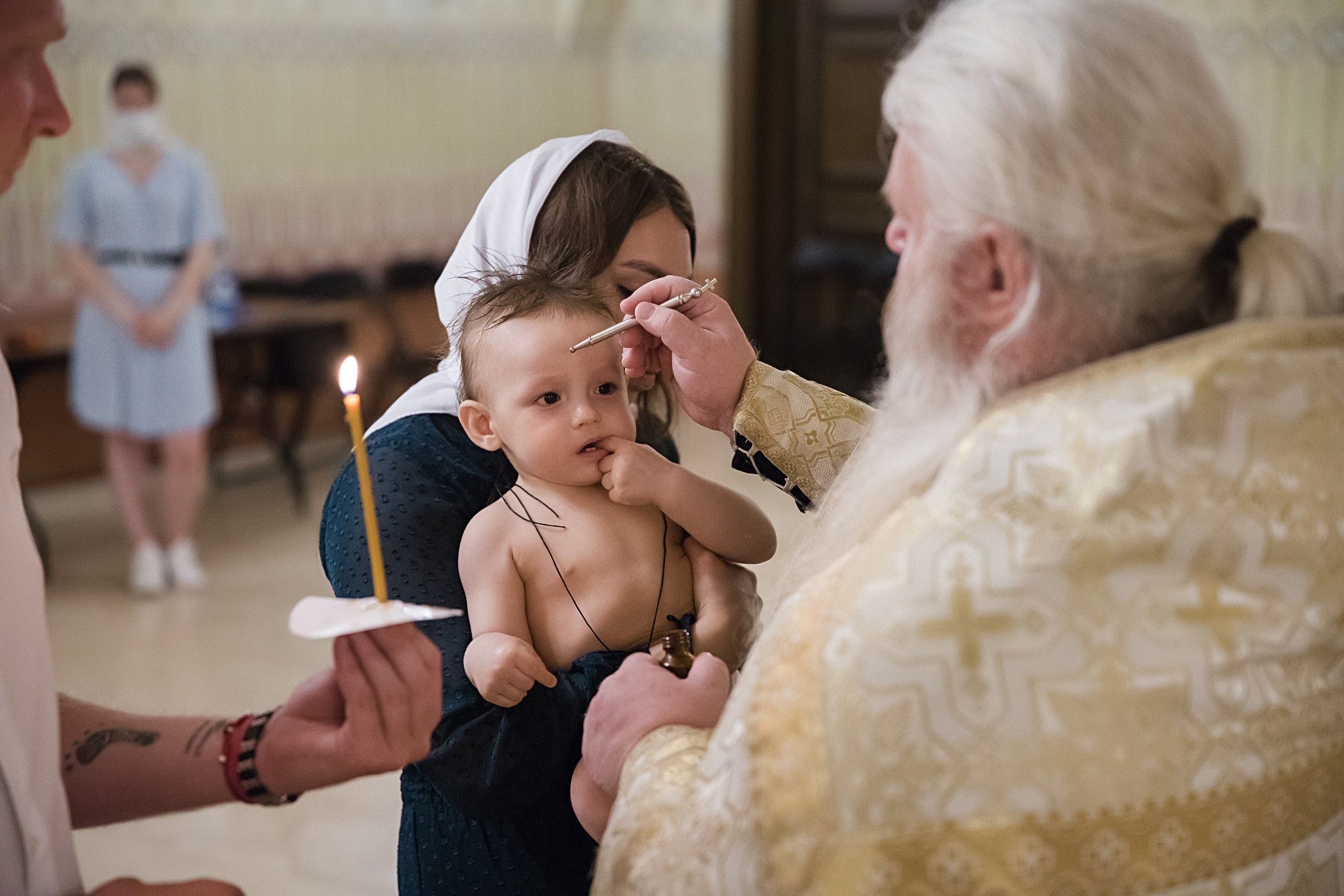 Таинство крещения. Фотограф в спб Александр Потапов