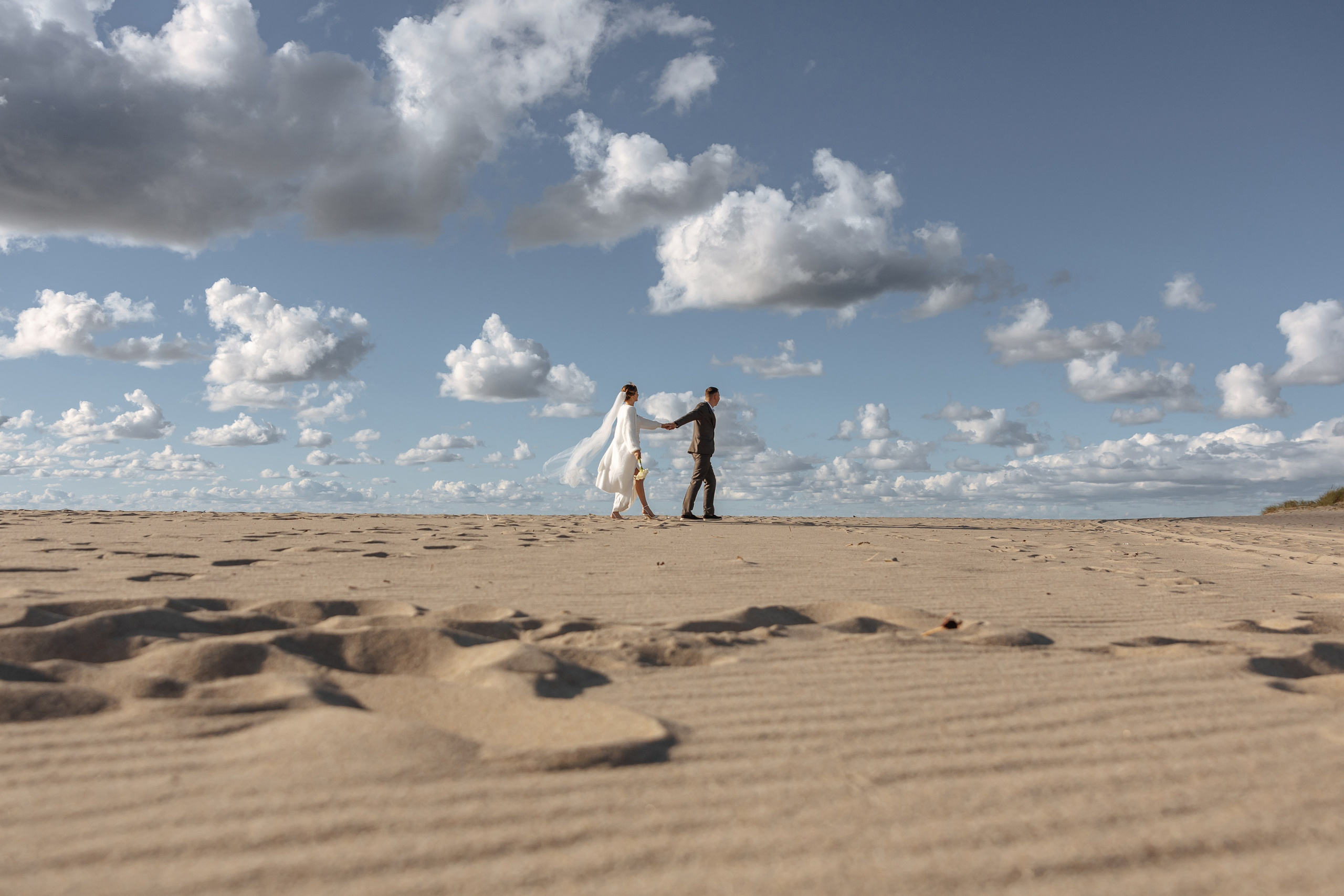 Свадьба для двоих на море. Свадебный фотограф  Калининград | Москва|