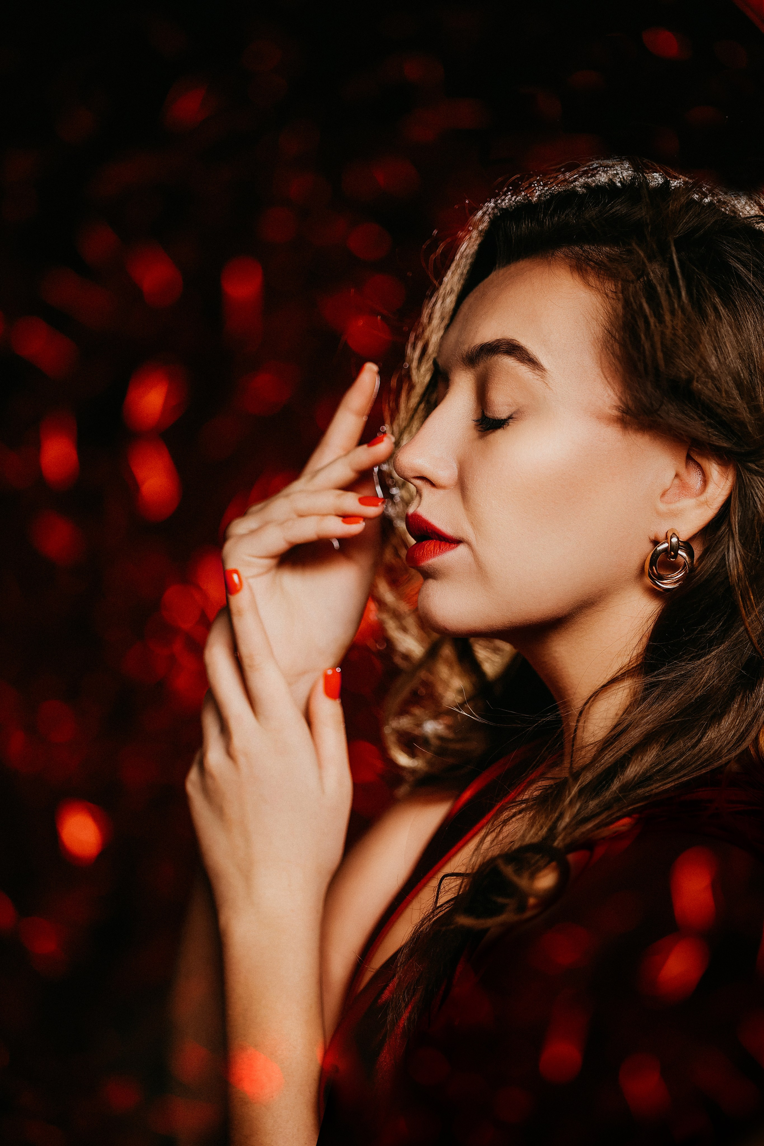 Фотосессия ко дню святого валентина Lady in red. Марина Соколова. Контентный и семейный фотограф г. Красноярск