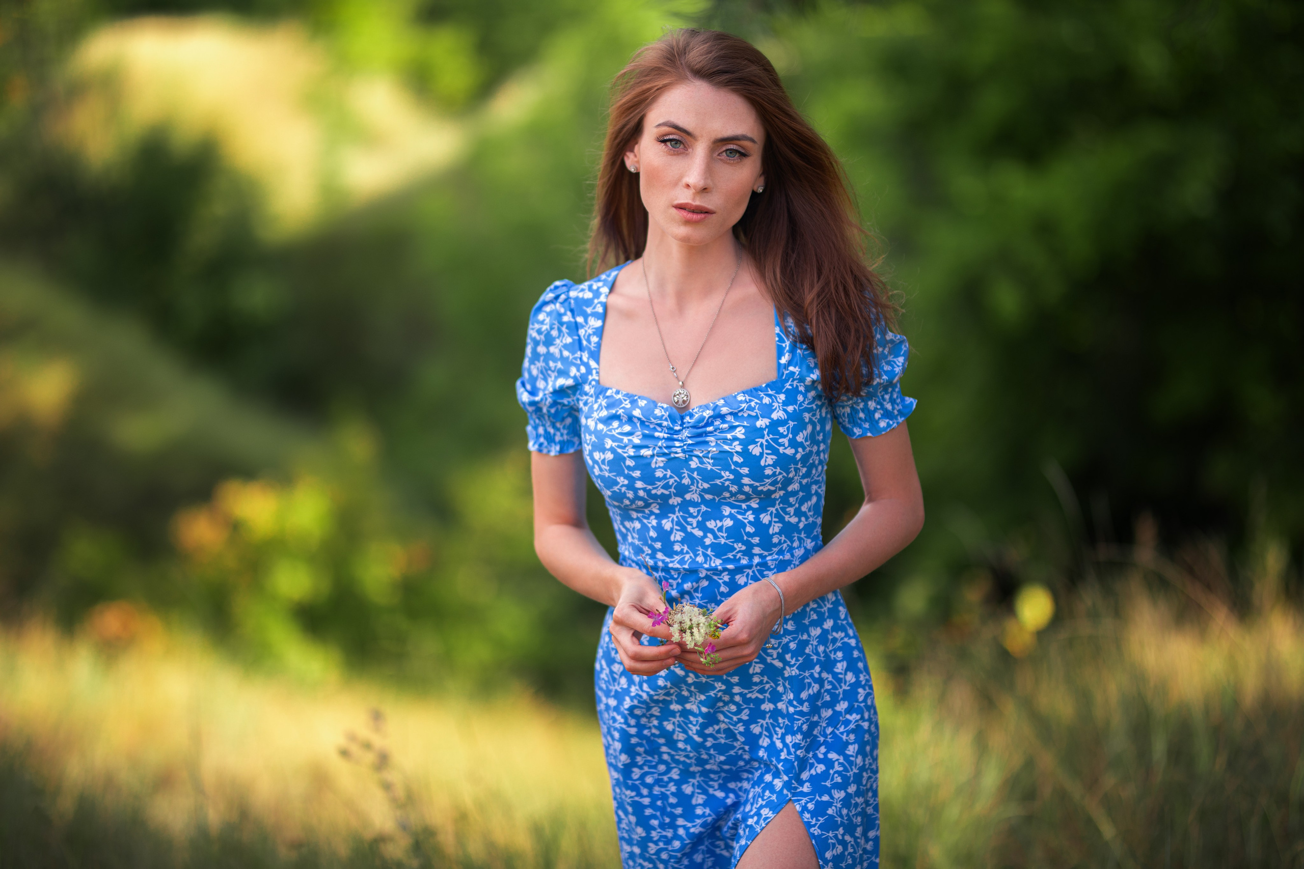 Фотосет на природе с Надеждой в формате для «себя»