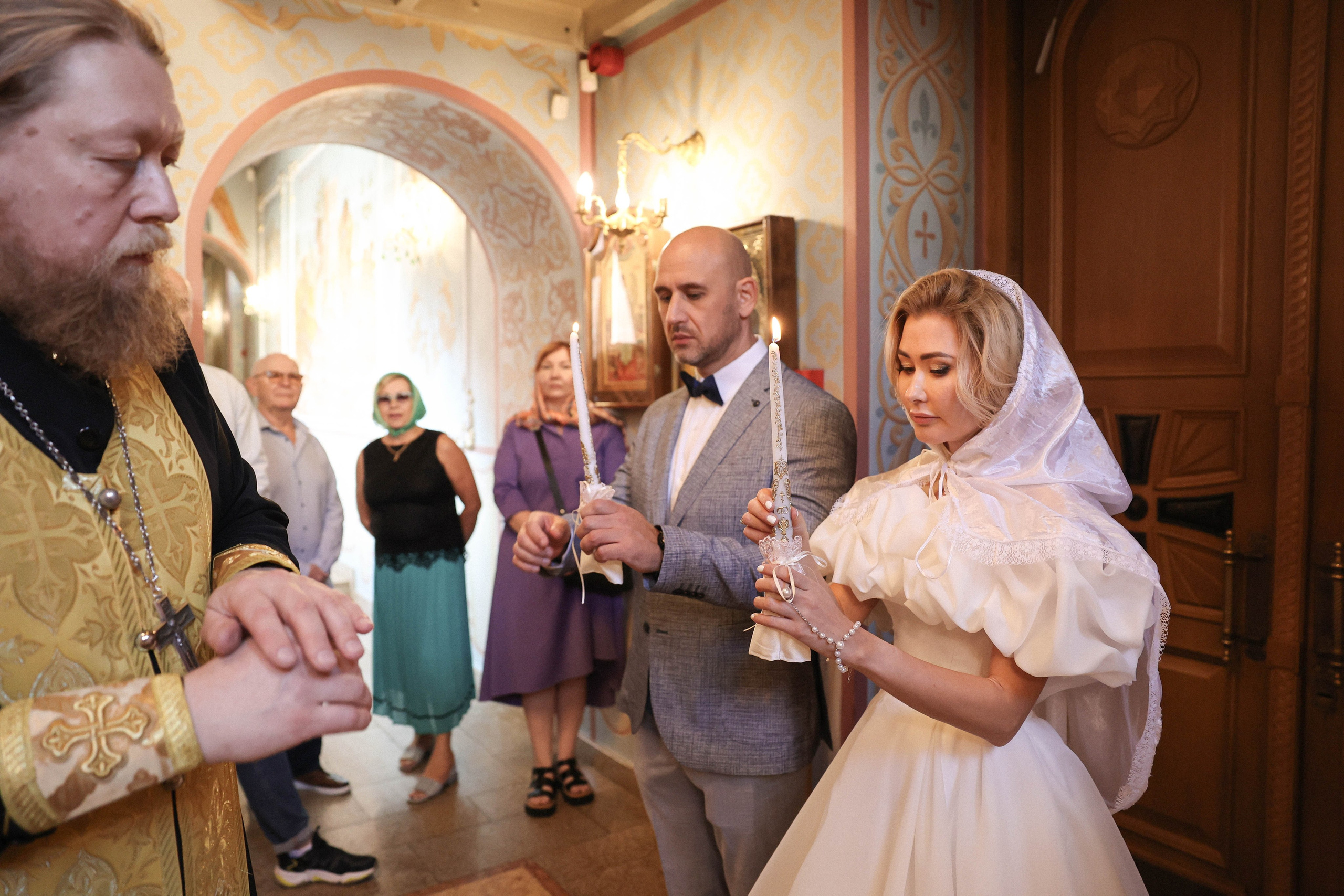 ВЕНЧАНИЕ. Свадебный, репортажный, фотограф Москва и Московская область