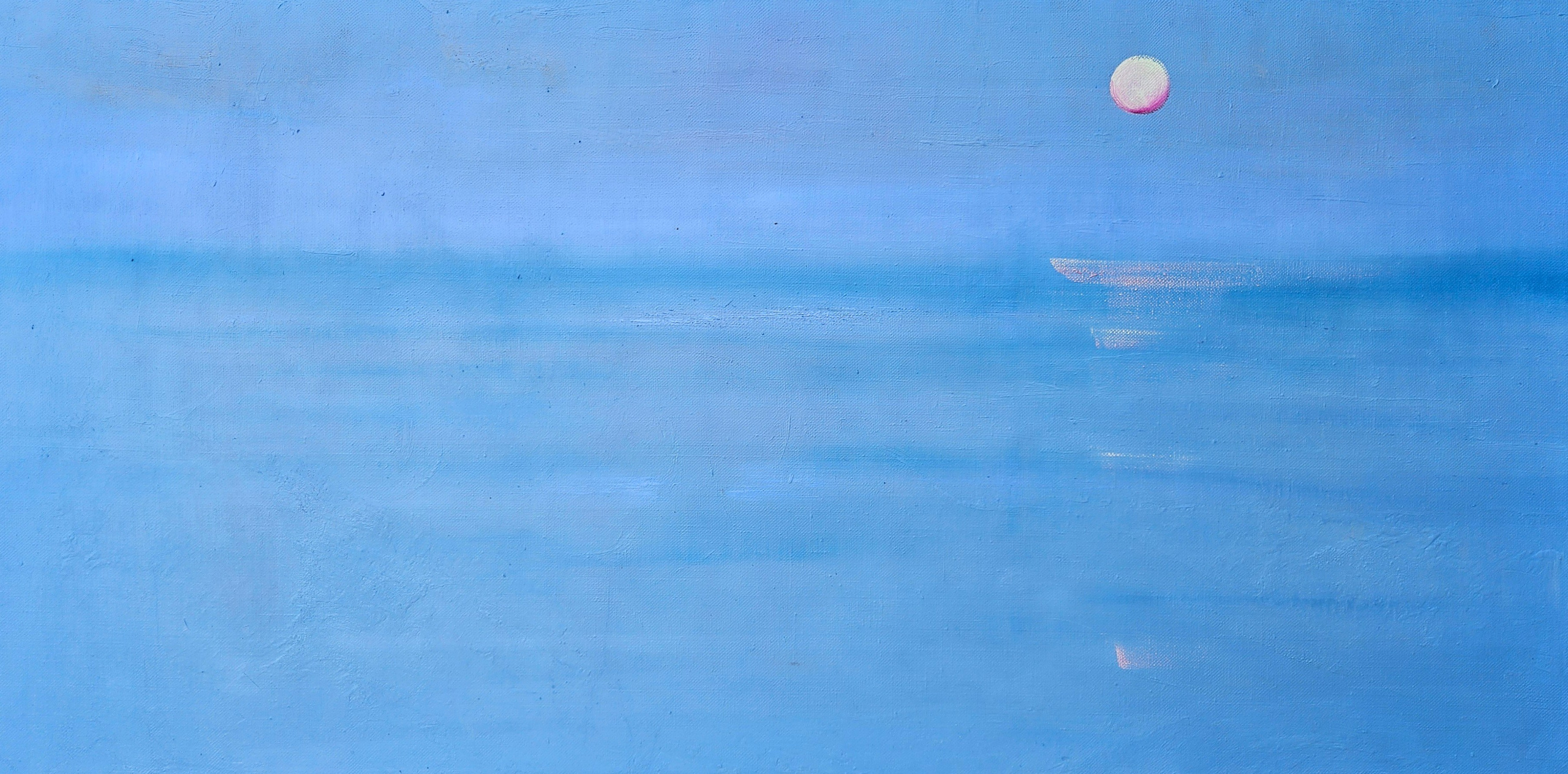 Море, морской пейзаж, луна