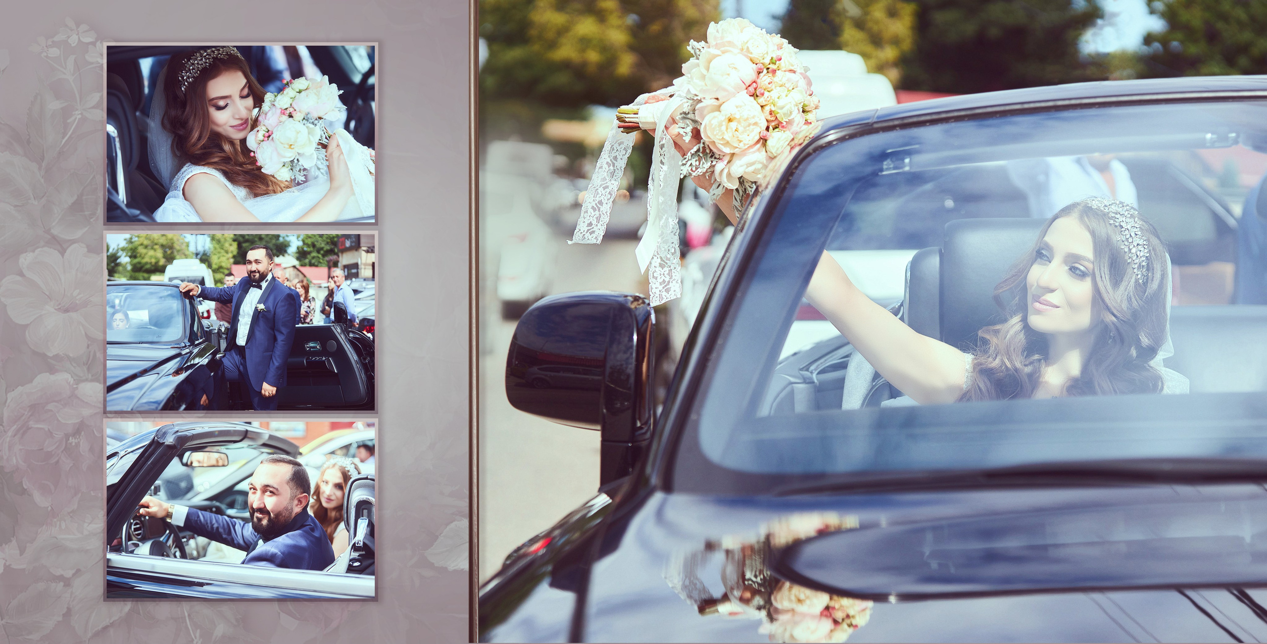 Свадебная фотокнига. Фотограф Кирсанова Наталия. Фотохудожник Наталия Кирсанова