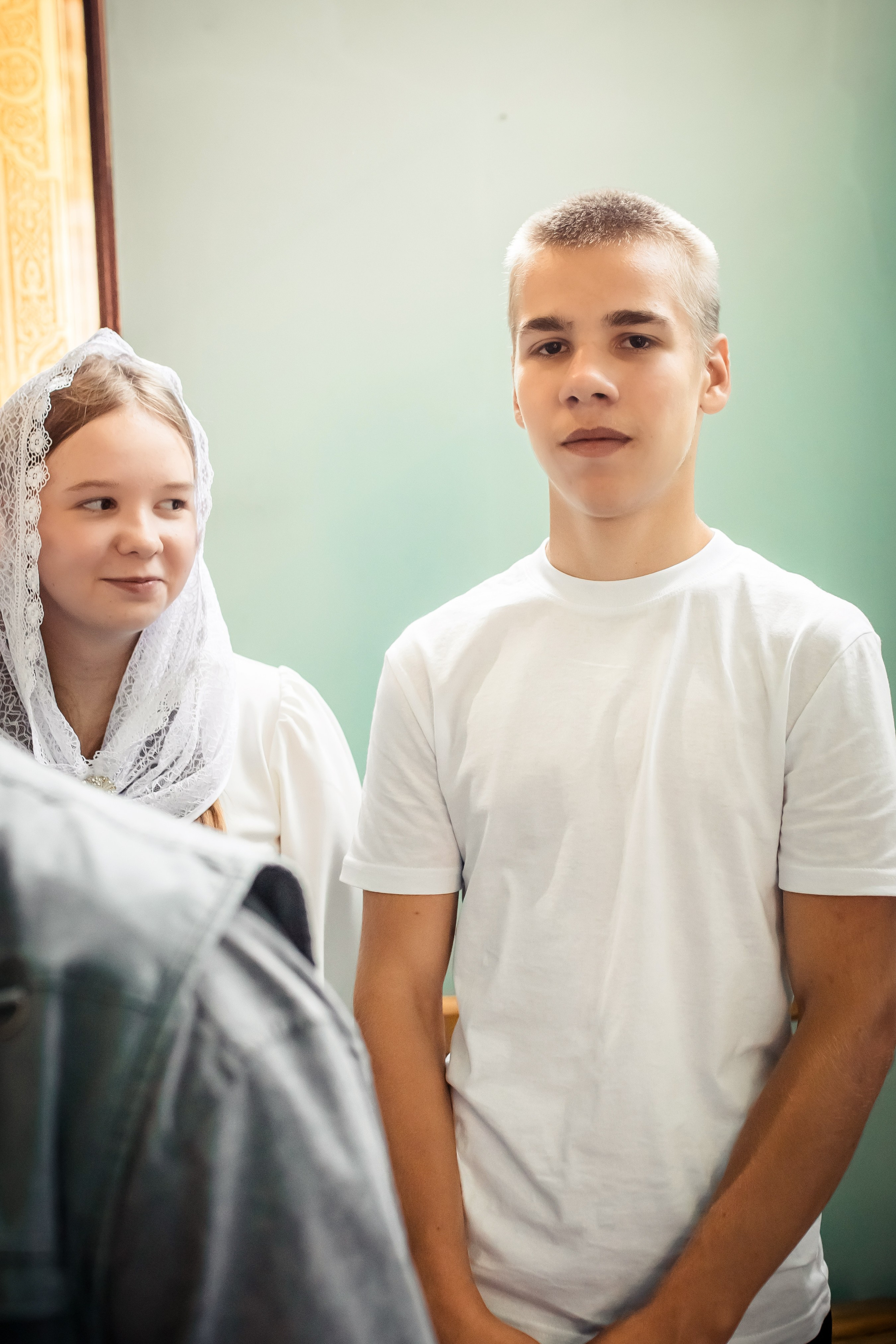 Крещение Милании и Эмилии