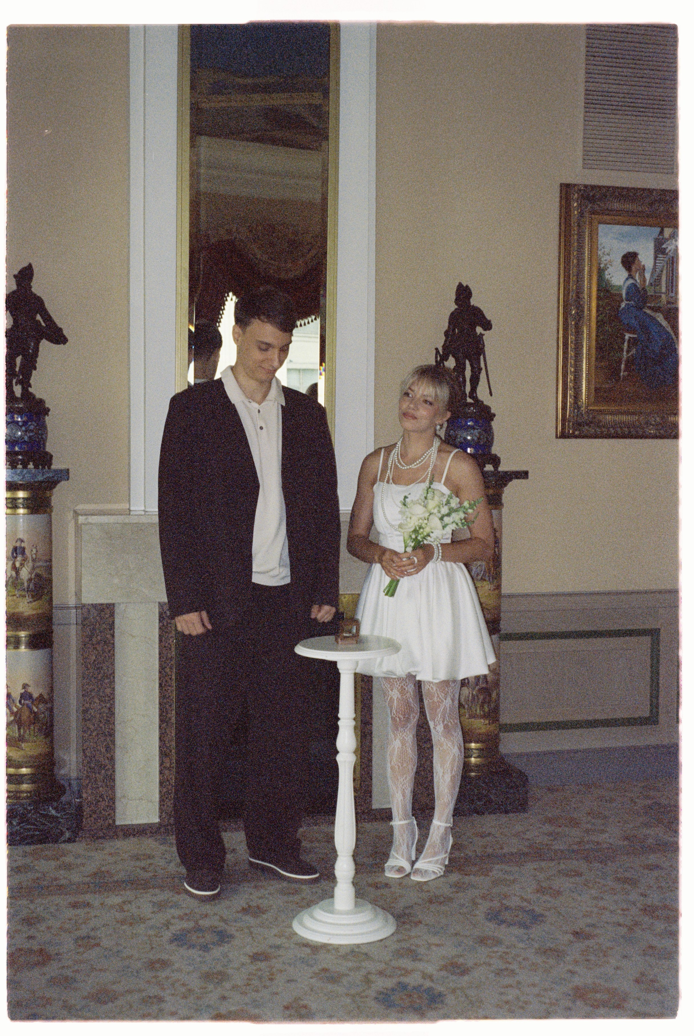 На пленку (Полина и Рома). Фотограф в Москве — Евгения Прокопенко