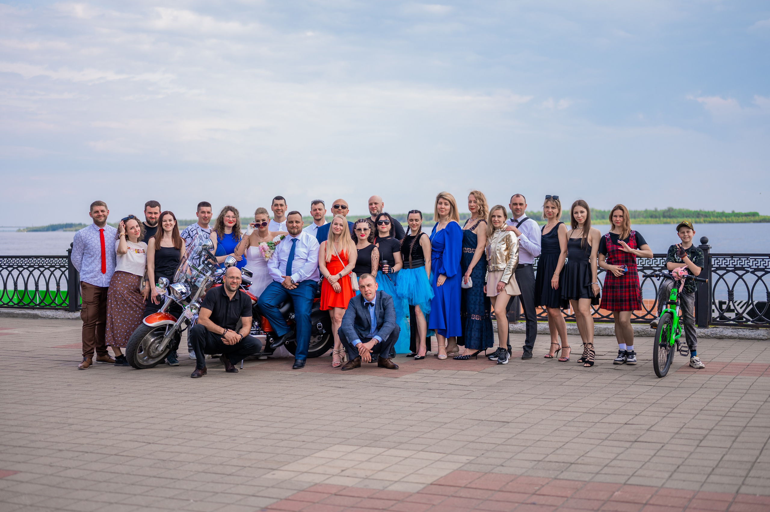 Мотосвадьба Евгения и Алены. Свадебный фотограф в Сургуте Любовь Гуляева