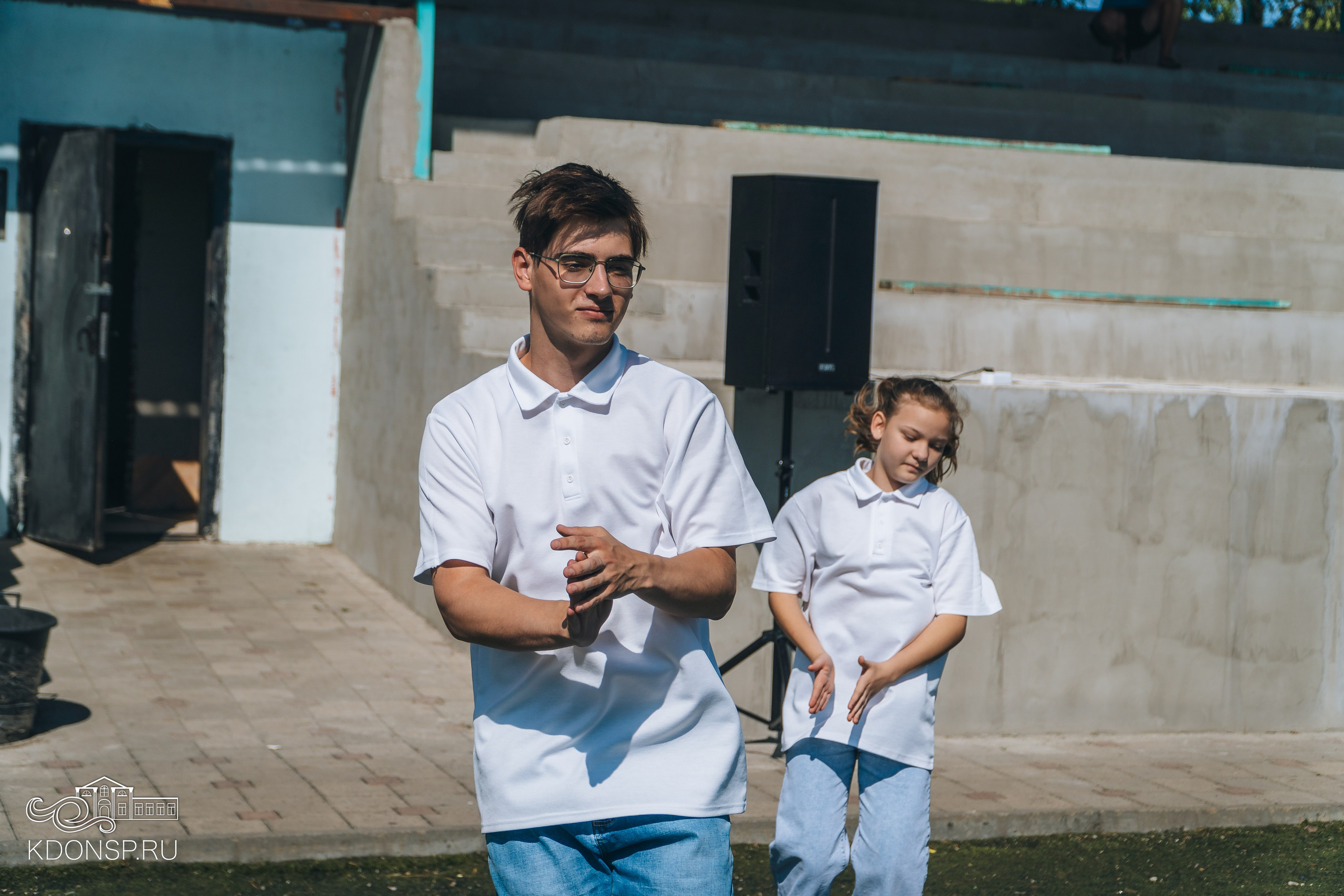 «Зарядка со спортсменом». Новотитаровский Дом культуры