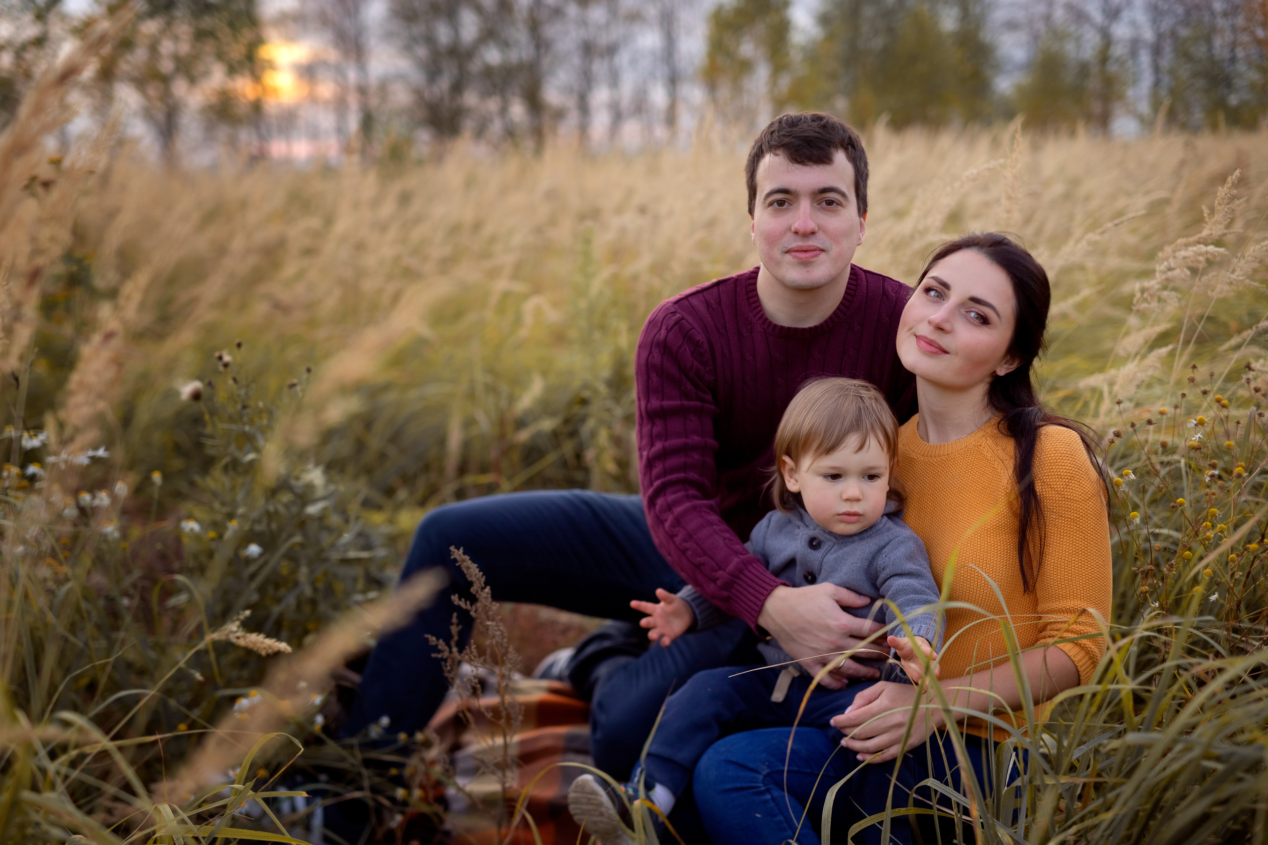 Семейная прогулка Александры и Андрея. Фотокомпания «Алые паруса» выпускные альбомы Москва и МО