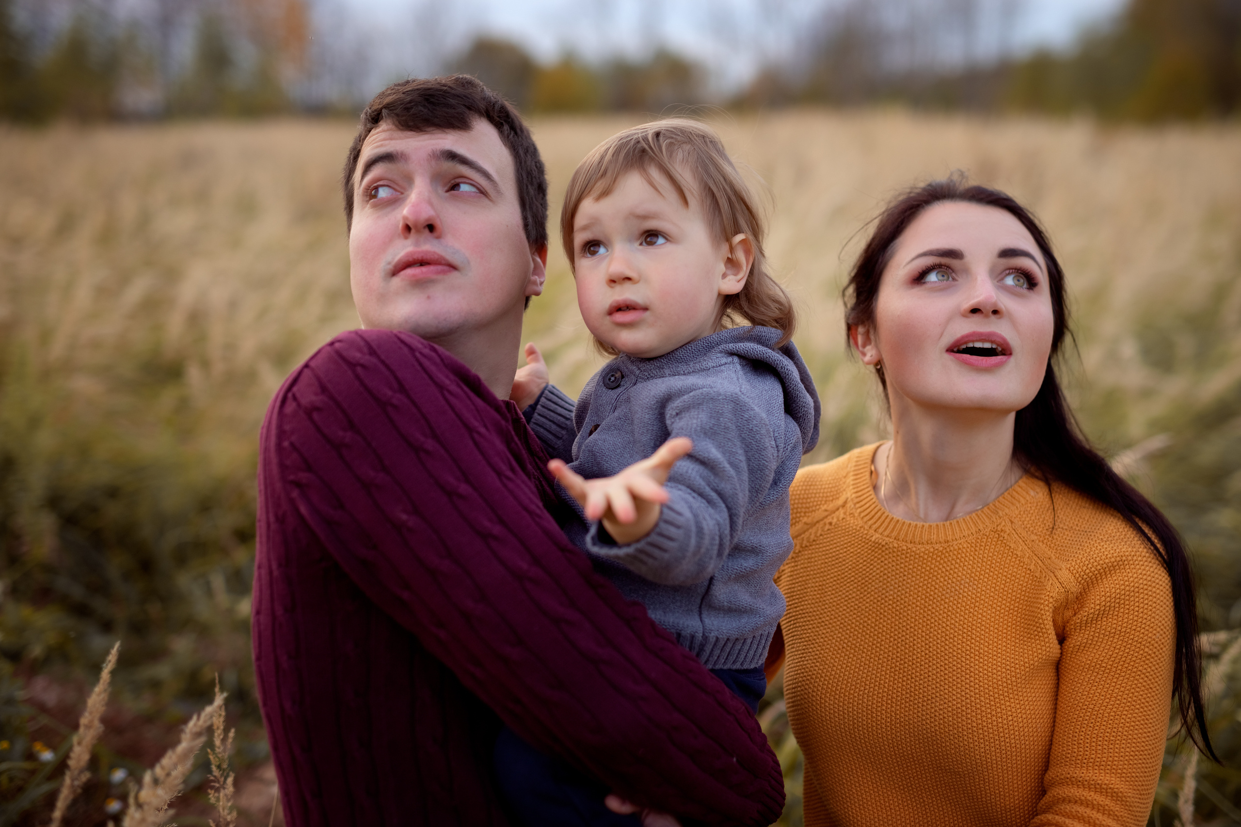 Семейная прогулка Александры и Андрея. Фотокомпания «Алые паруса» выпускные альбомы Москва и МО