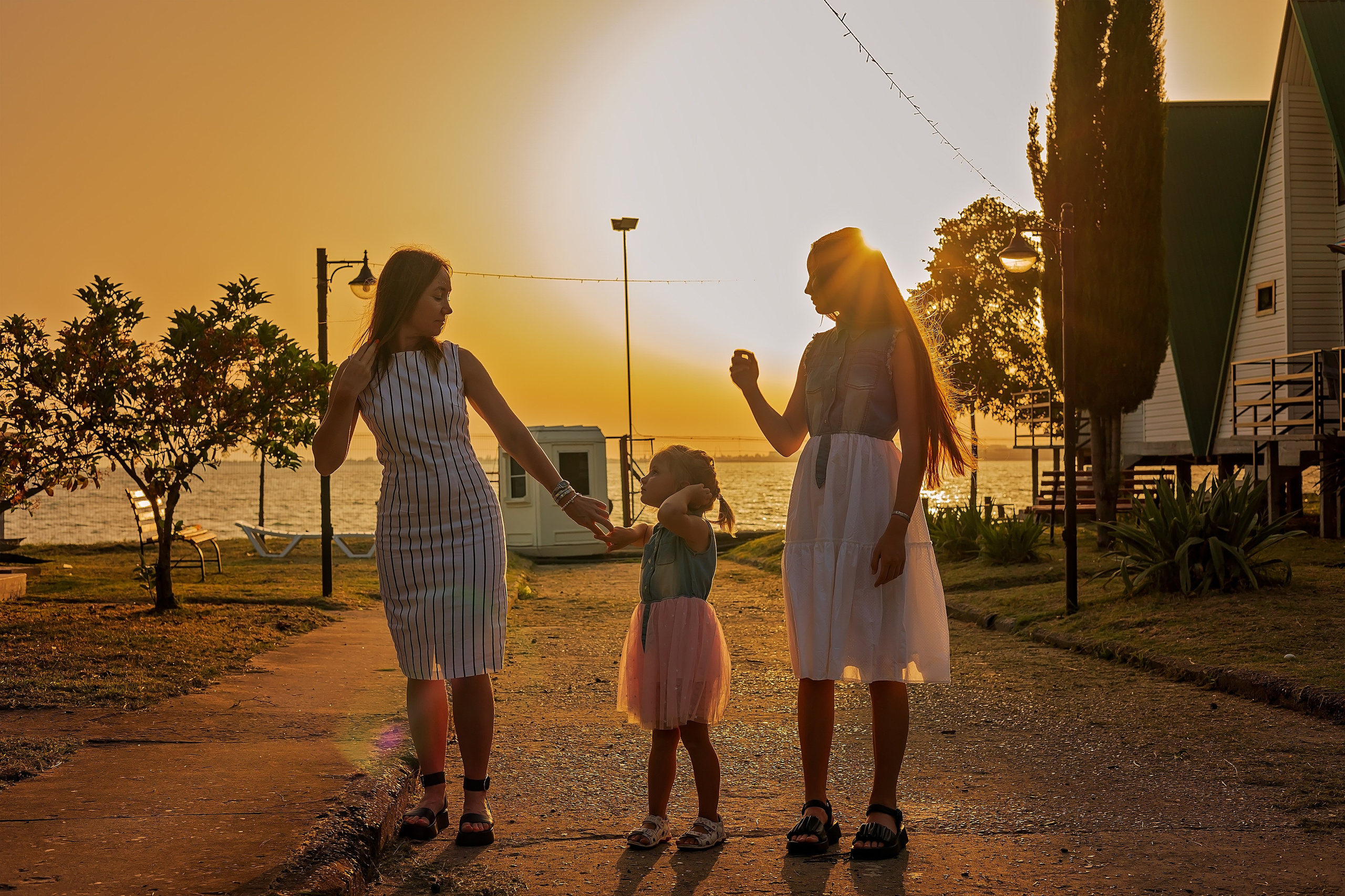 Три красотки. Свадебный и семейный фотограф в Абхазии Эля Цишба