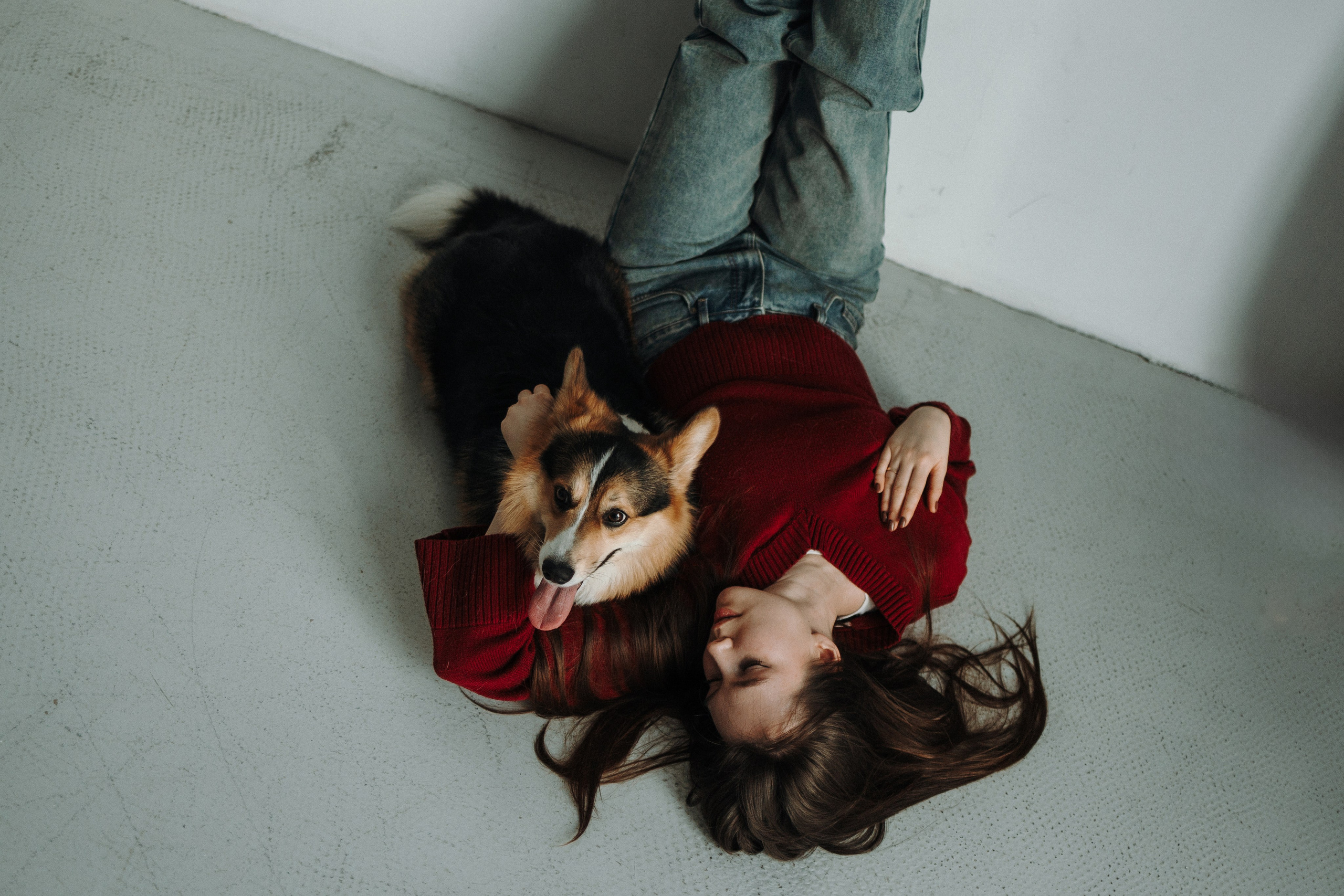 Настя и Коржик. Фотограф — Анималист | Санкт-Петербург