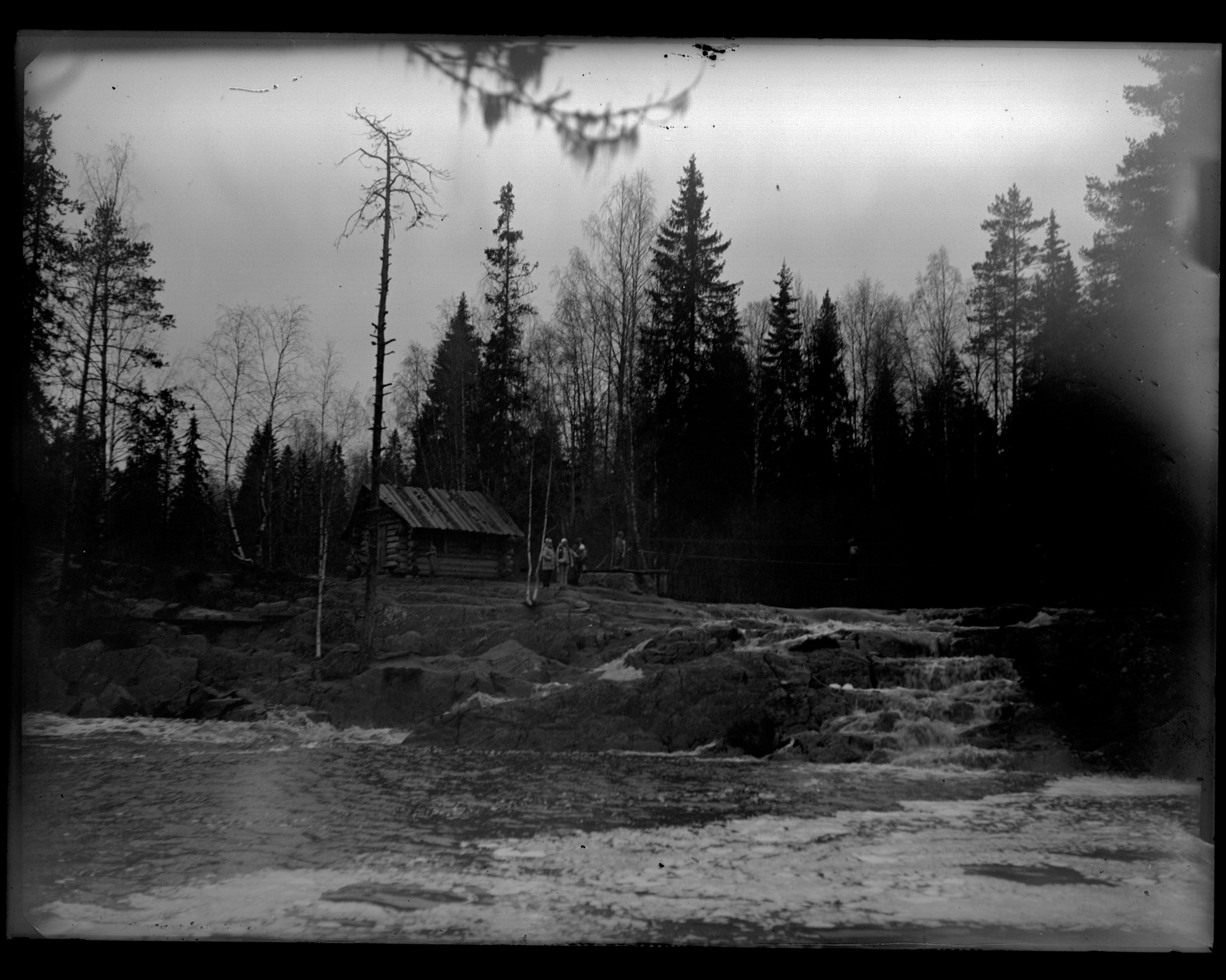 Glass plates. Darkroom aesthetics