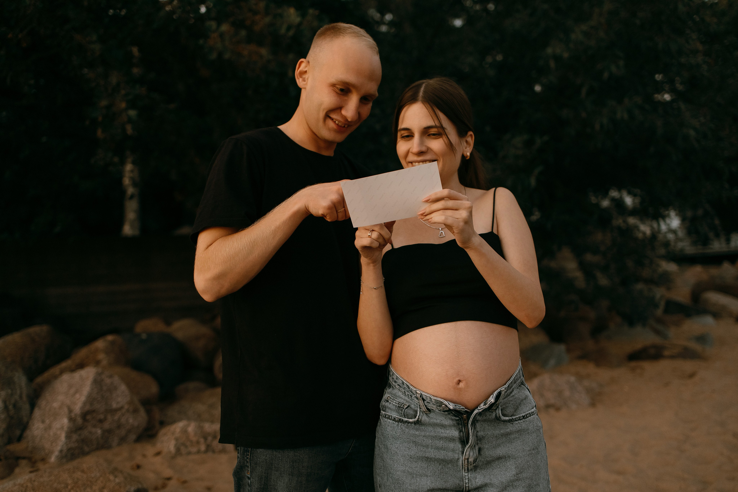 Гендер-пати для двоих на заливе. Фотограф в Санкт-Петербурге Виктория Безверхая