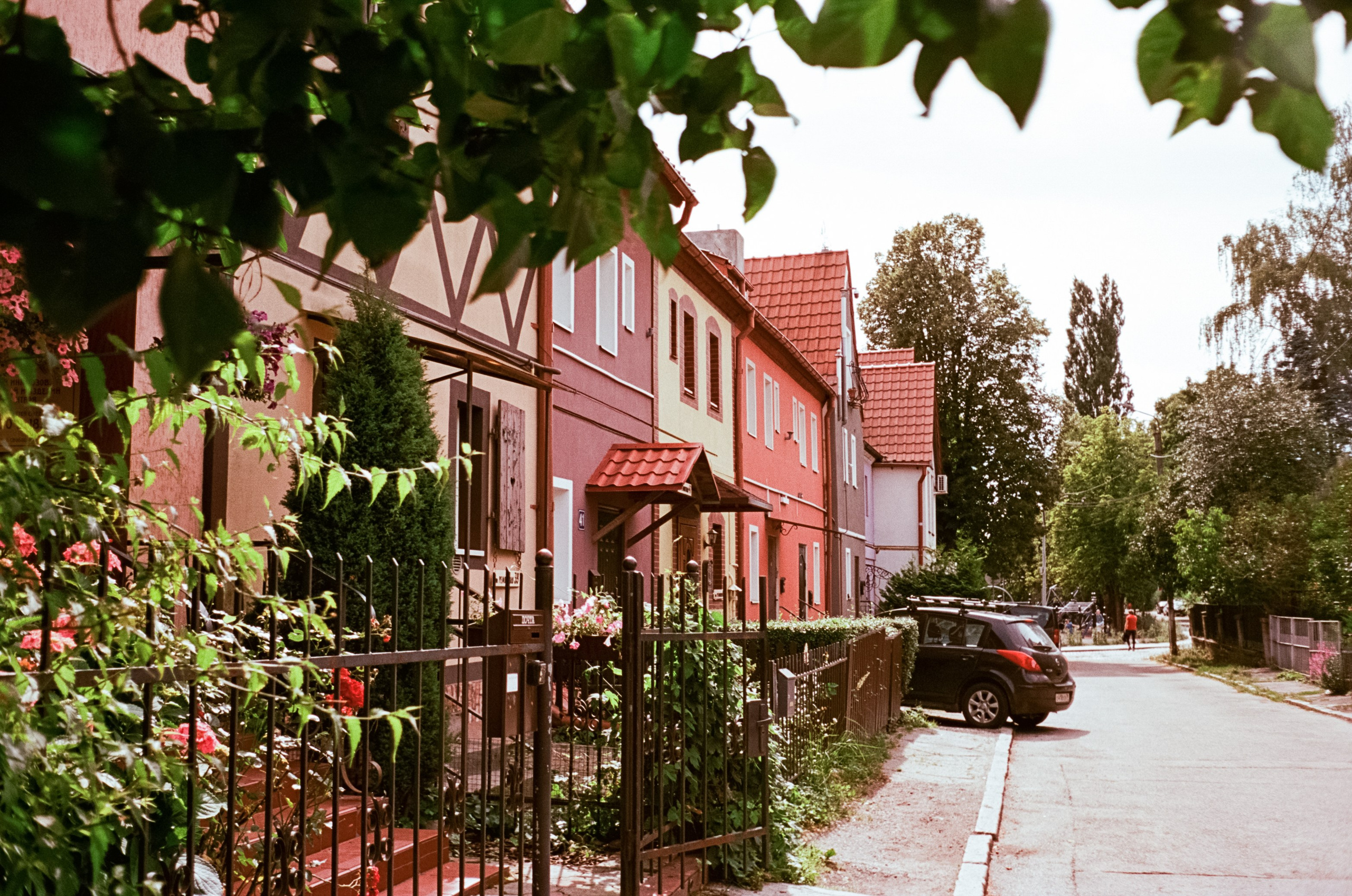 Калининград в солнечный день 7 июля 2024 года / Aerocolor IV / Minox 35GT (2)