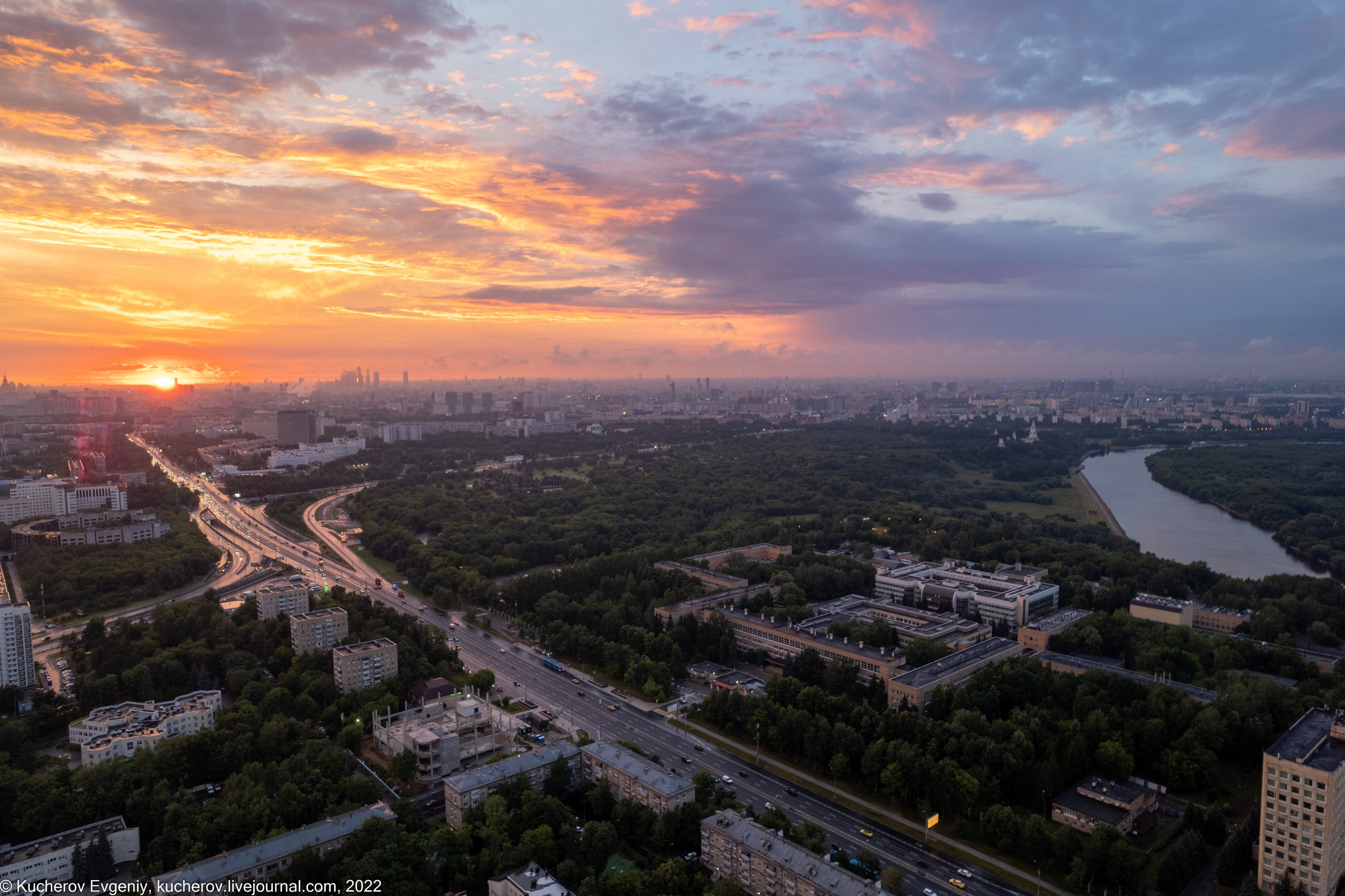 Закат. Кучеров Евгений. Фотограф