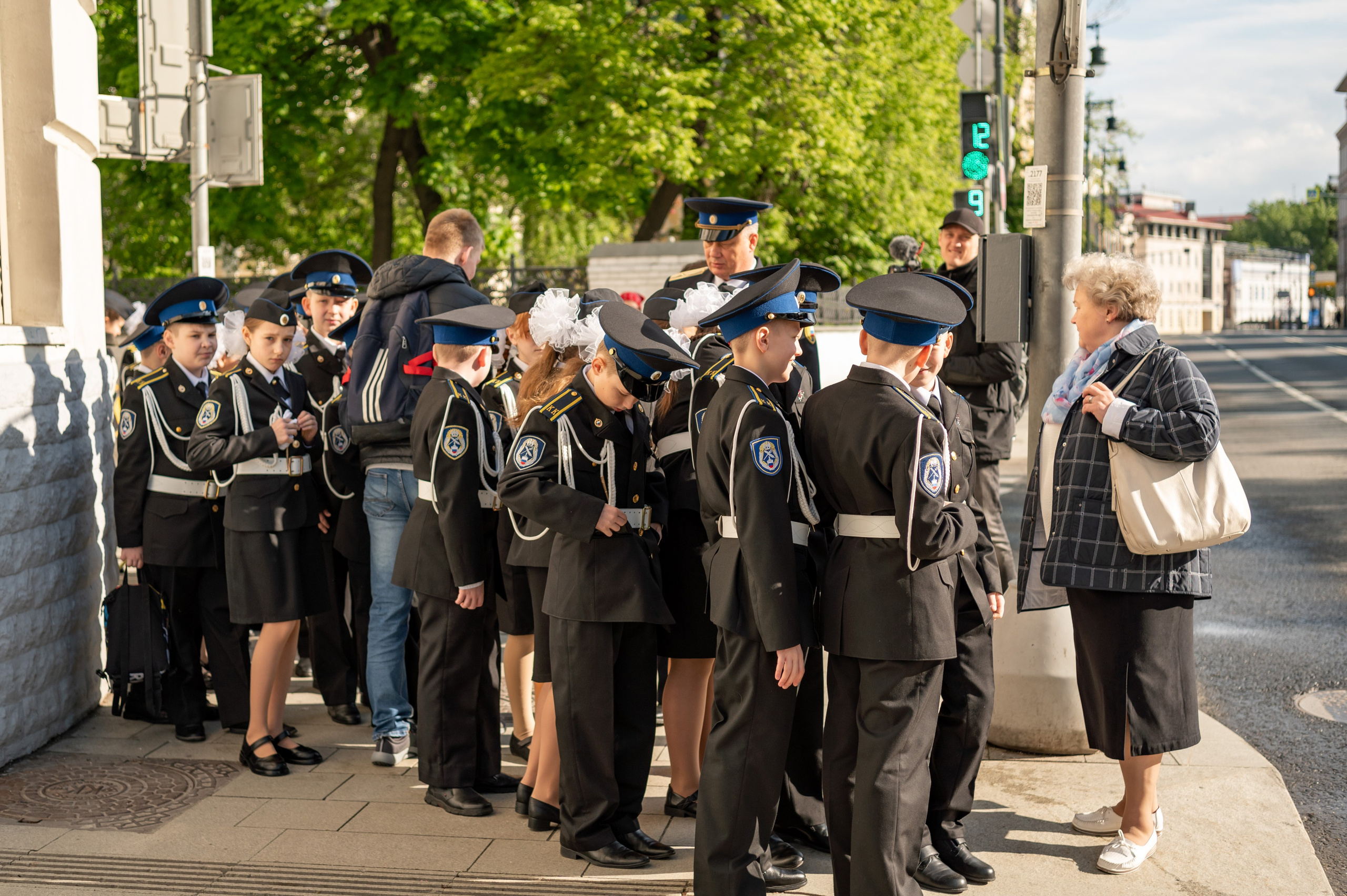 Фотосессия Присяги кадетов «Школа 1231 им. В. Д. Поленова». Детский и семейный фотограф г. Москва Оксана Катаджи