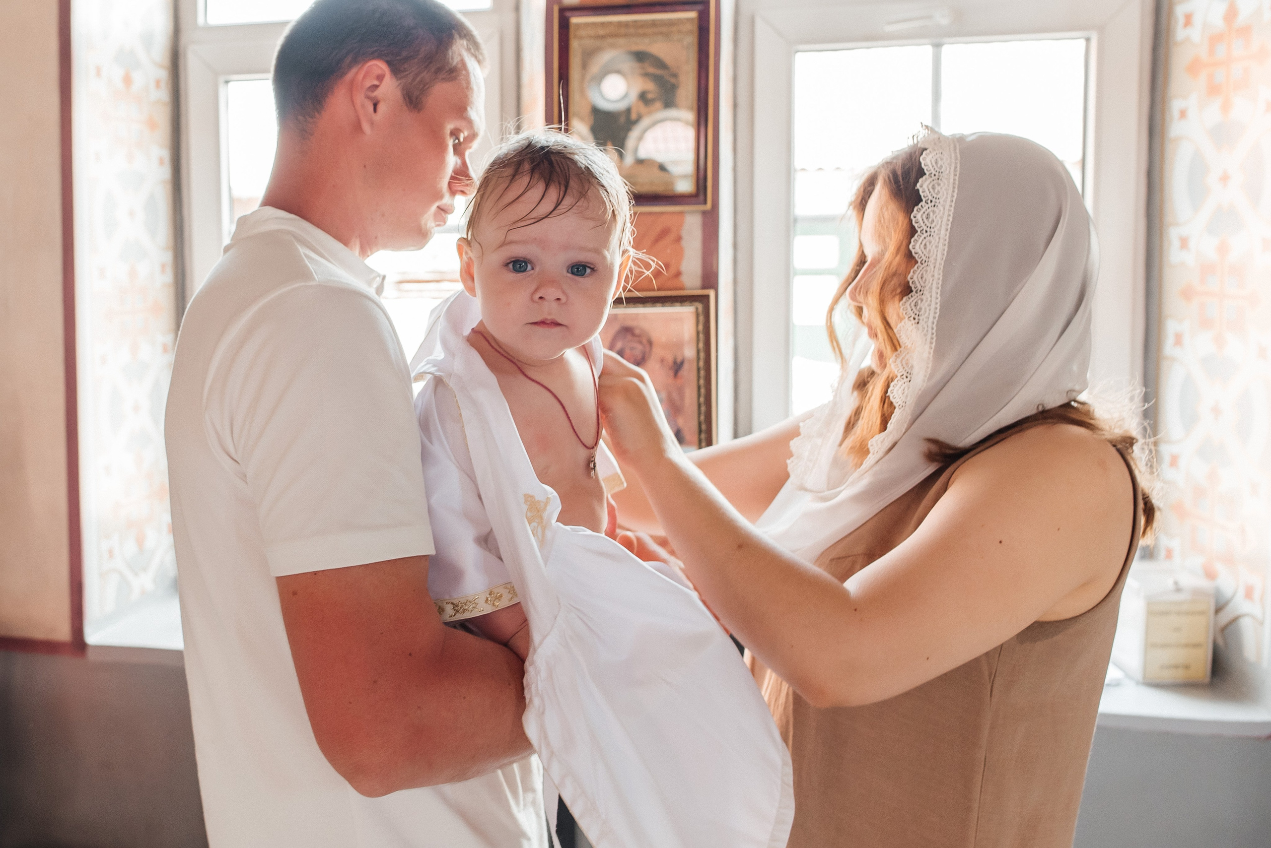 Крещение Ангелины. Детский и семейный фотограф выпускной альбом Приморско-Ахтарск