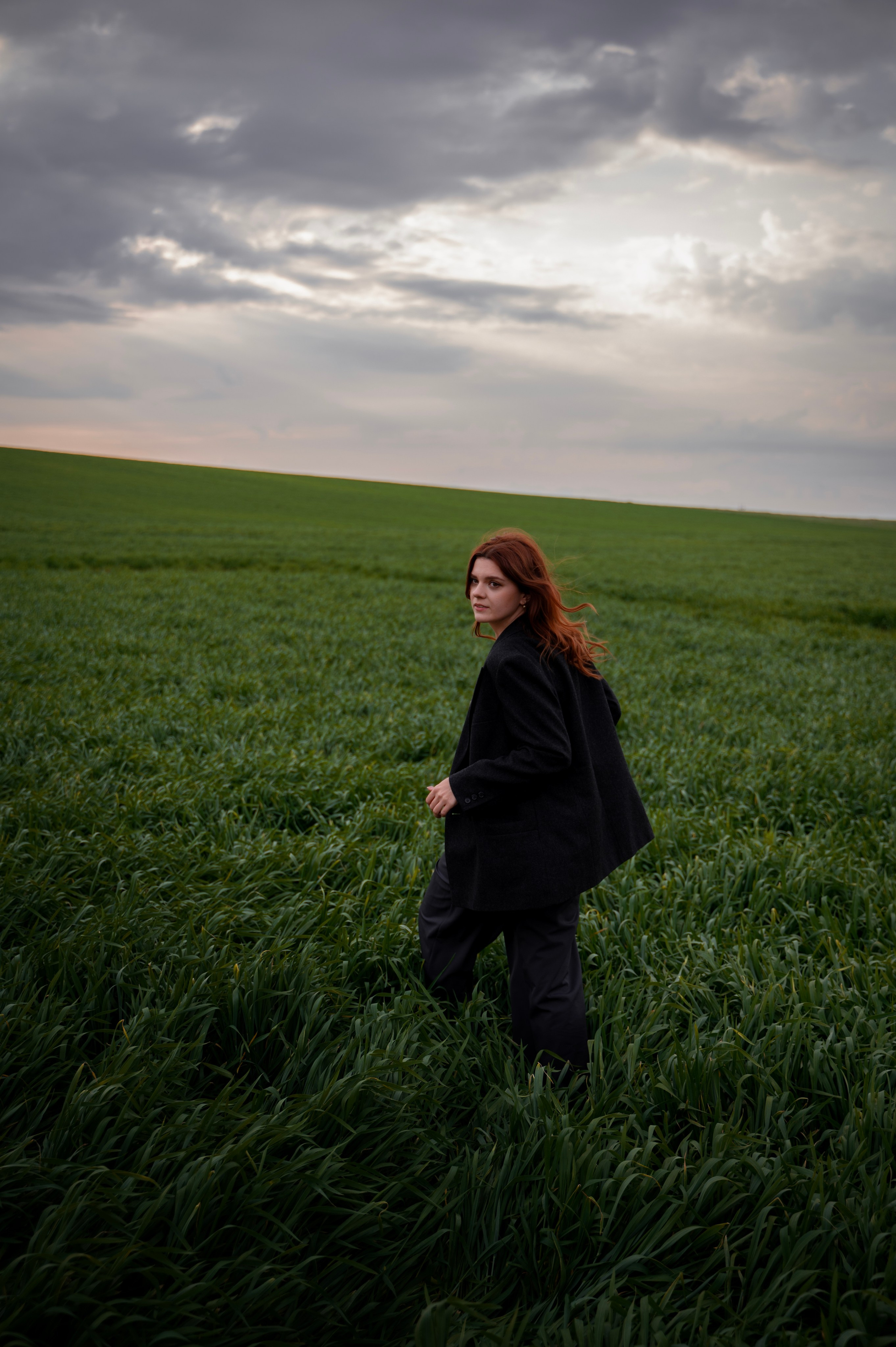 Поле. Аня. Ваш фотограф в Крыму