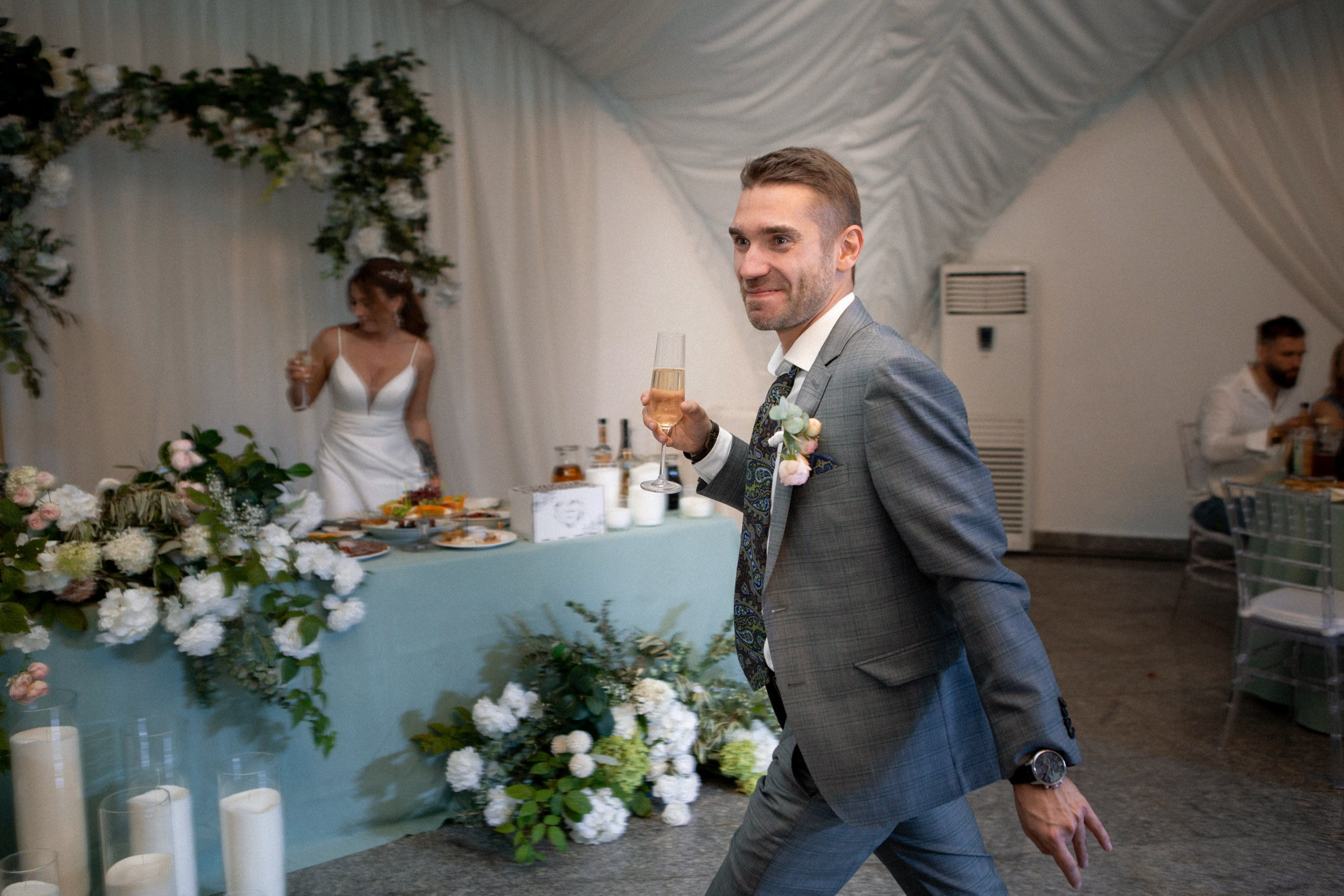 Свадьба с гостями. Свадебный и портретный фотограф Москва