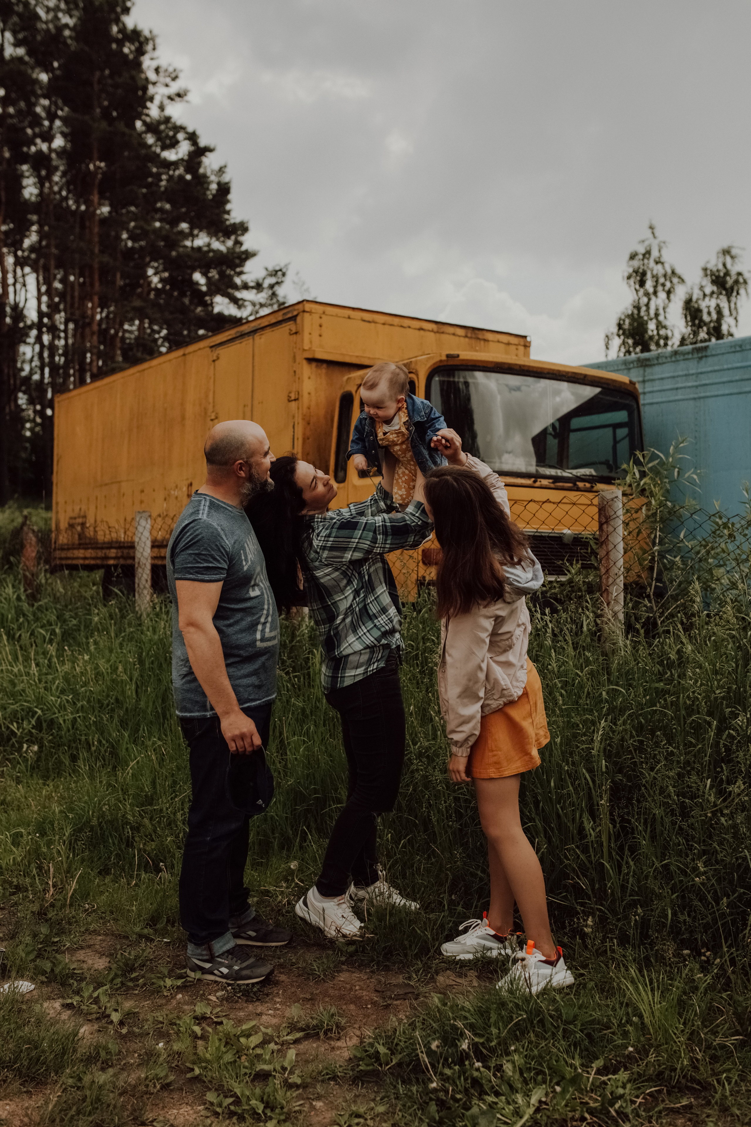 Важный день маленькой Агнии и ее дружной семьи. Семейный фотограф в Минске и РБ Стеликова Анна