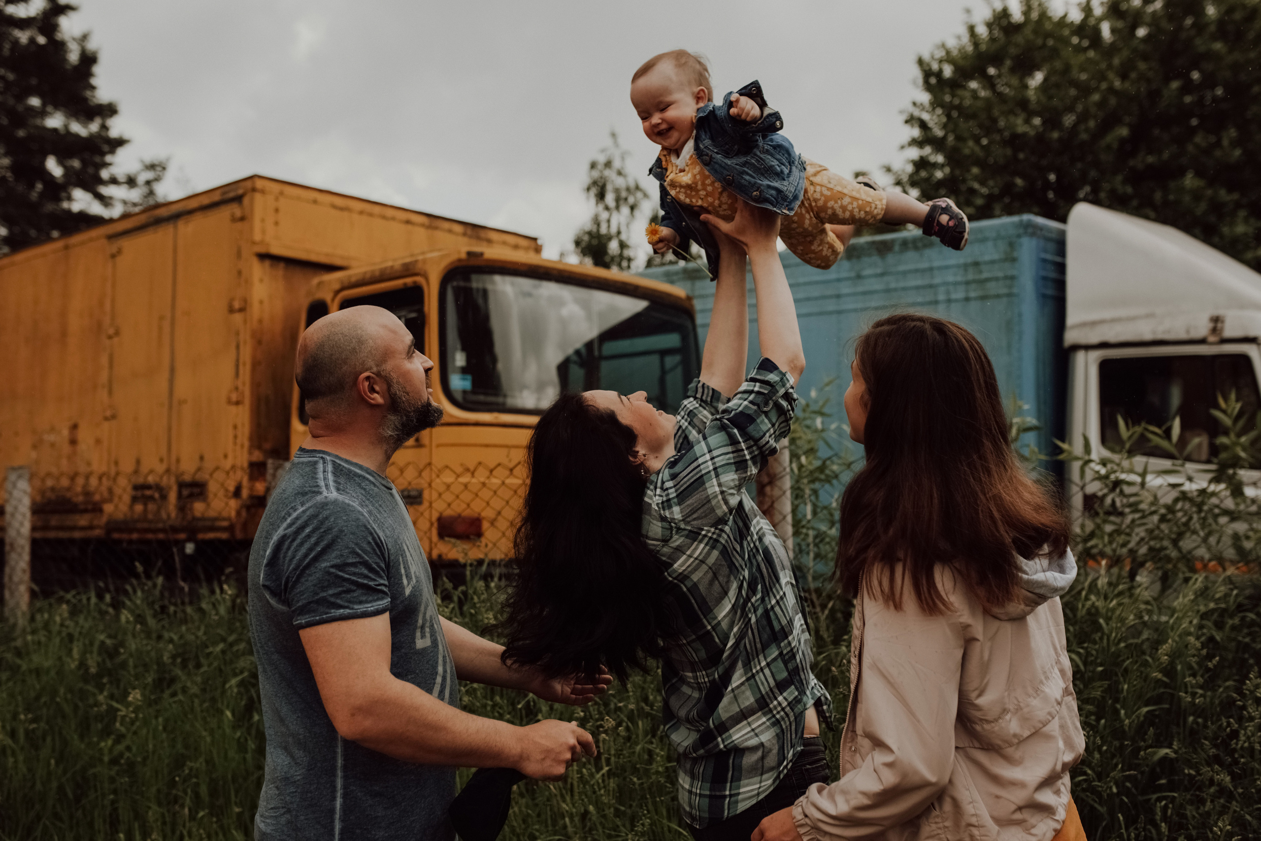 Важный день маленькой Агнии и ее дружной семьи. Семейный фотограф в Минске и РБ Стеликова Анна
