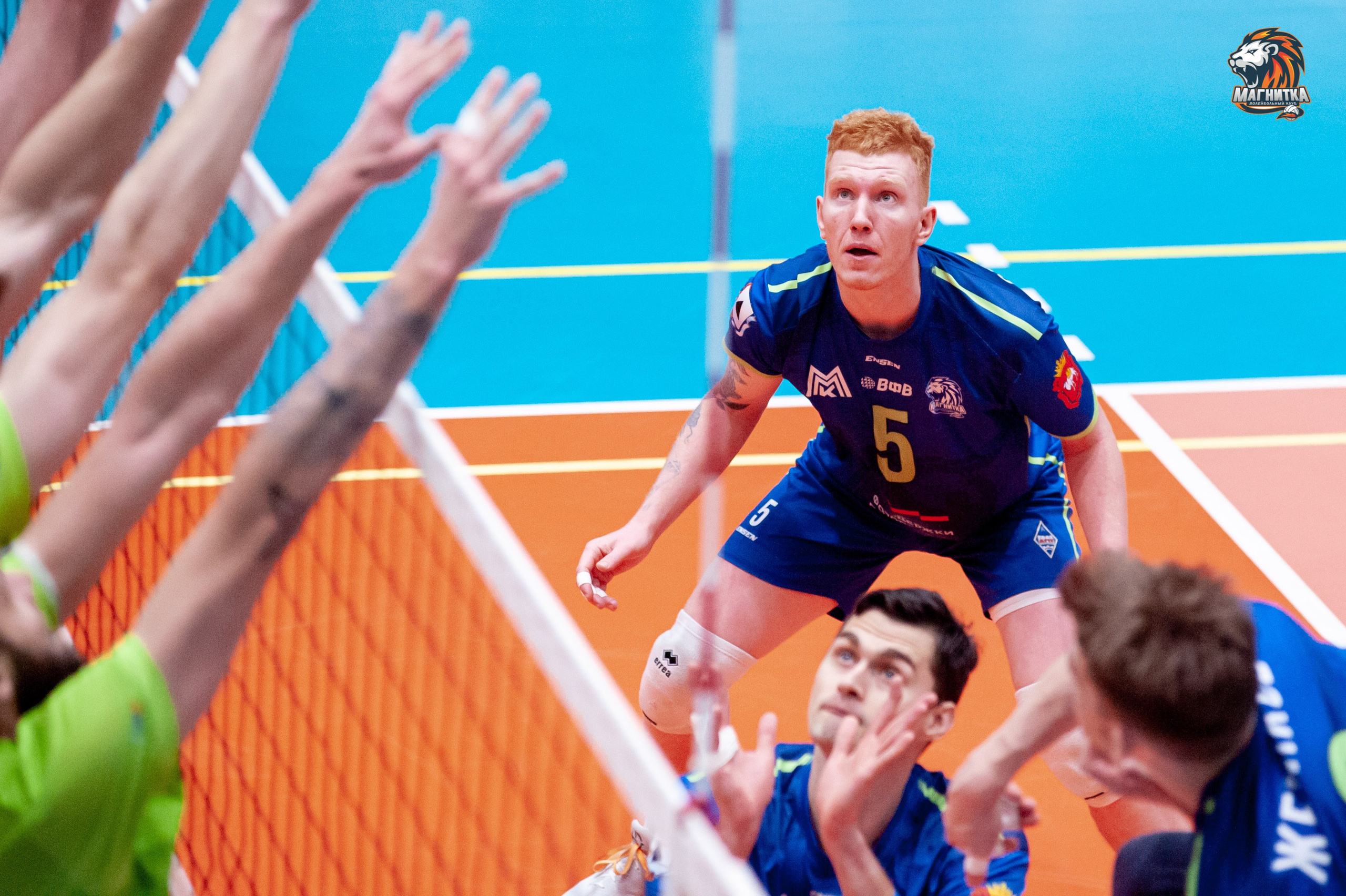 Чемпионат России по волейболу. Высшая лига А. Магнитка — Локомотив-Изумруд. Фотограф Магнитогорск Данил Семенов