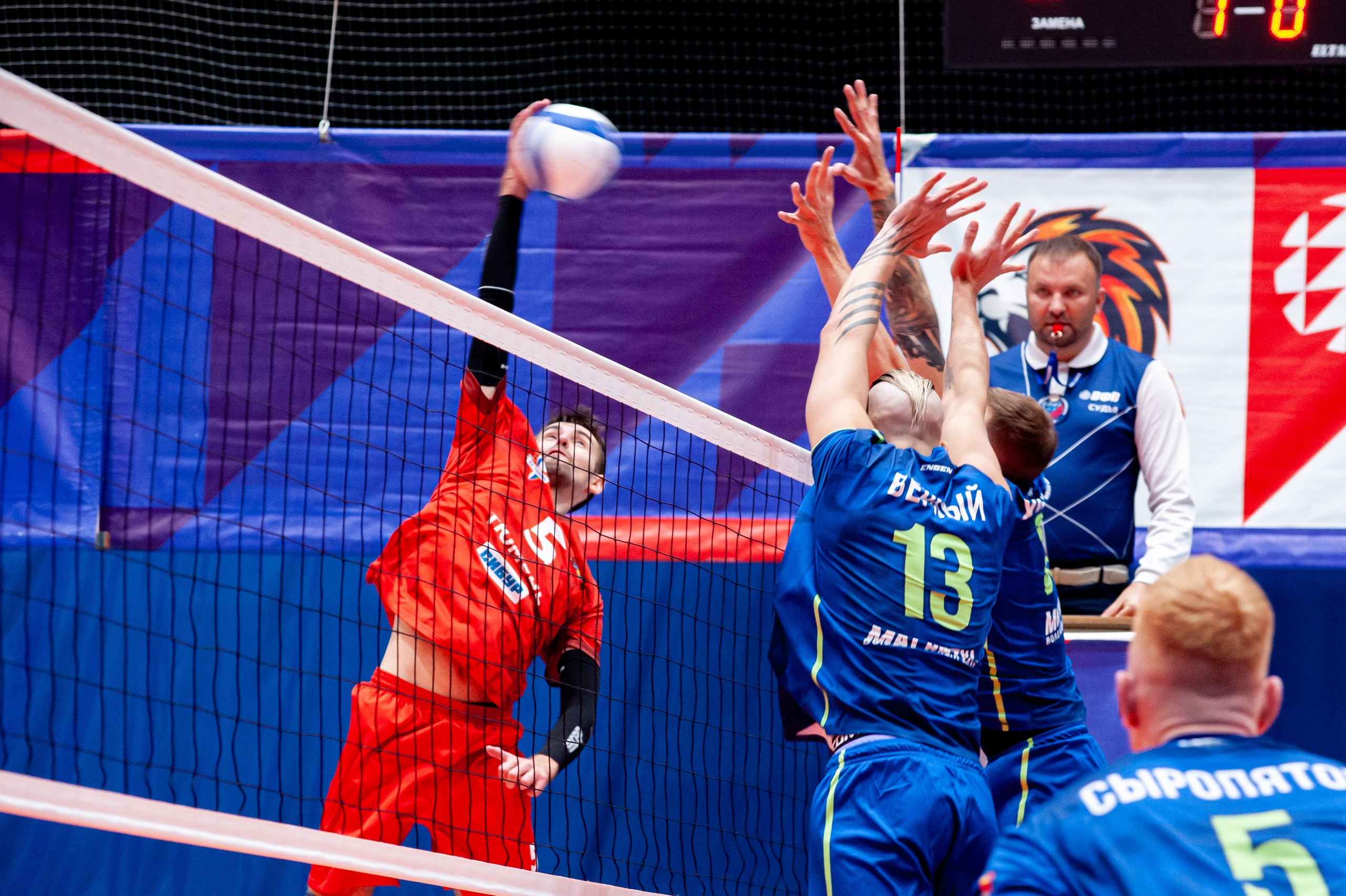 Чемпионат России по волейболу. Высшая лига А. Магнитка — Тюмень. Фотограф Магнитогорск Данил Семенов