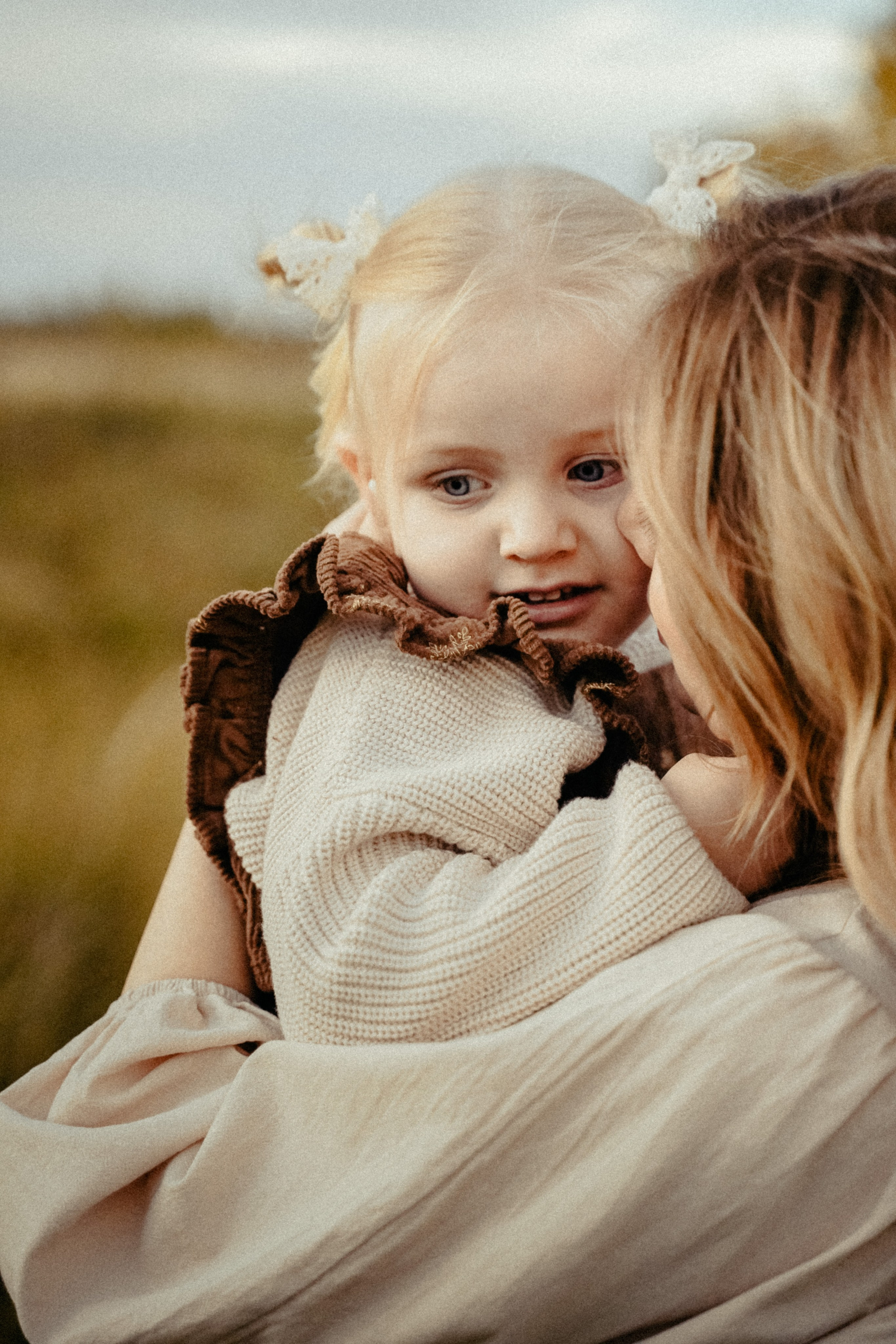 Семья на природе