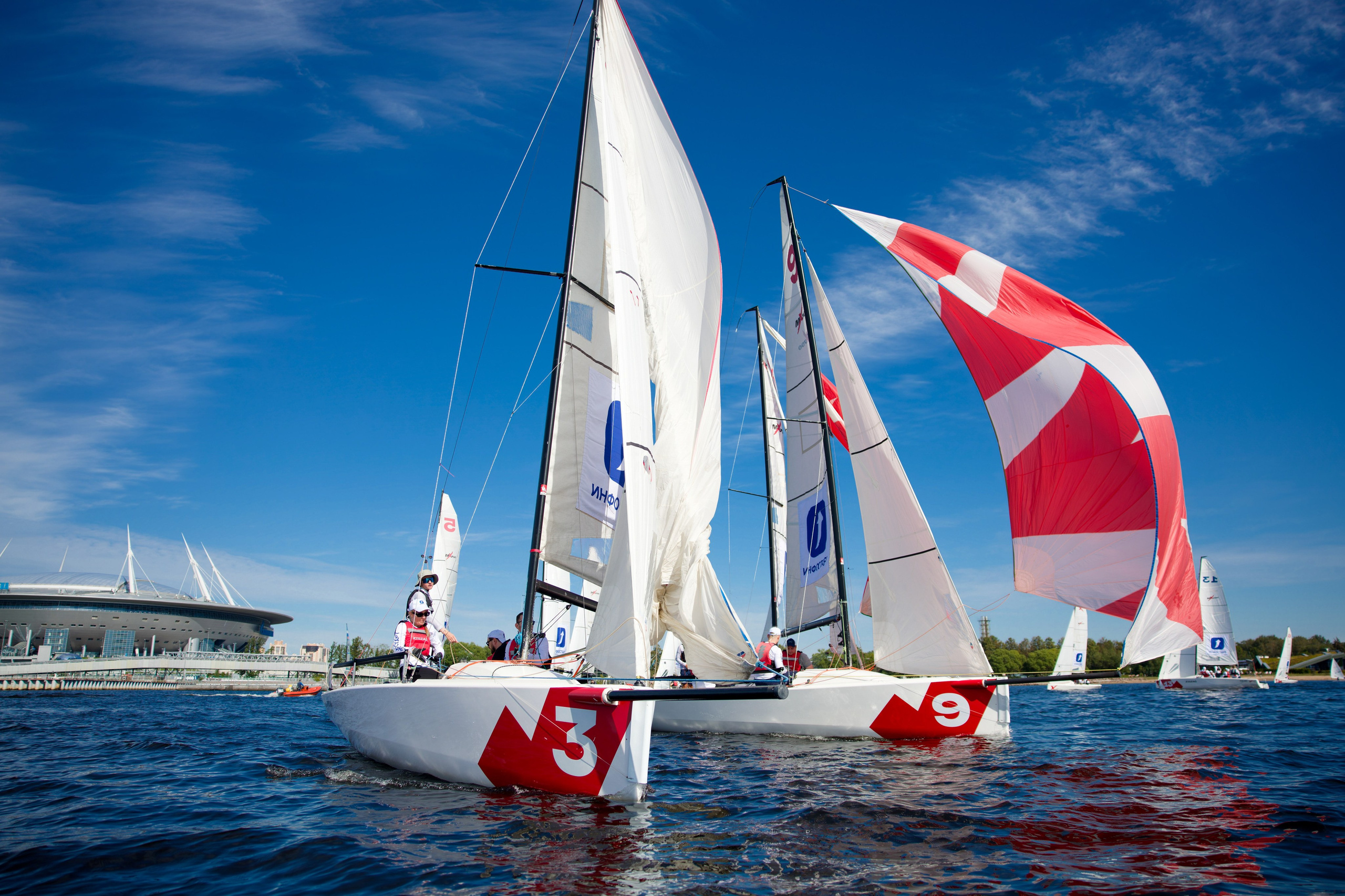 Регата. Профессиональный спортивный фотограф в Санкт-Петербурге
