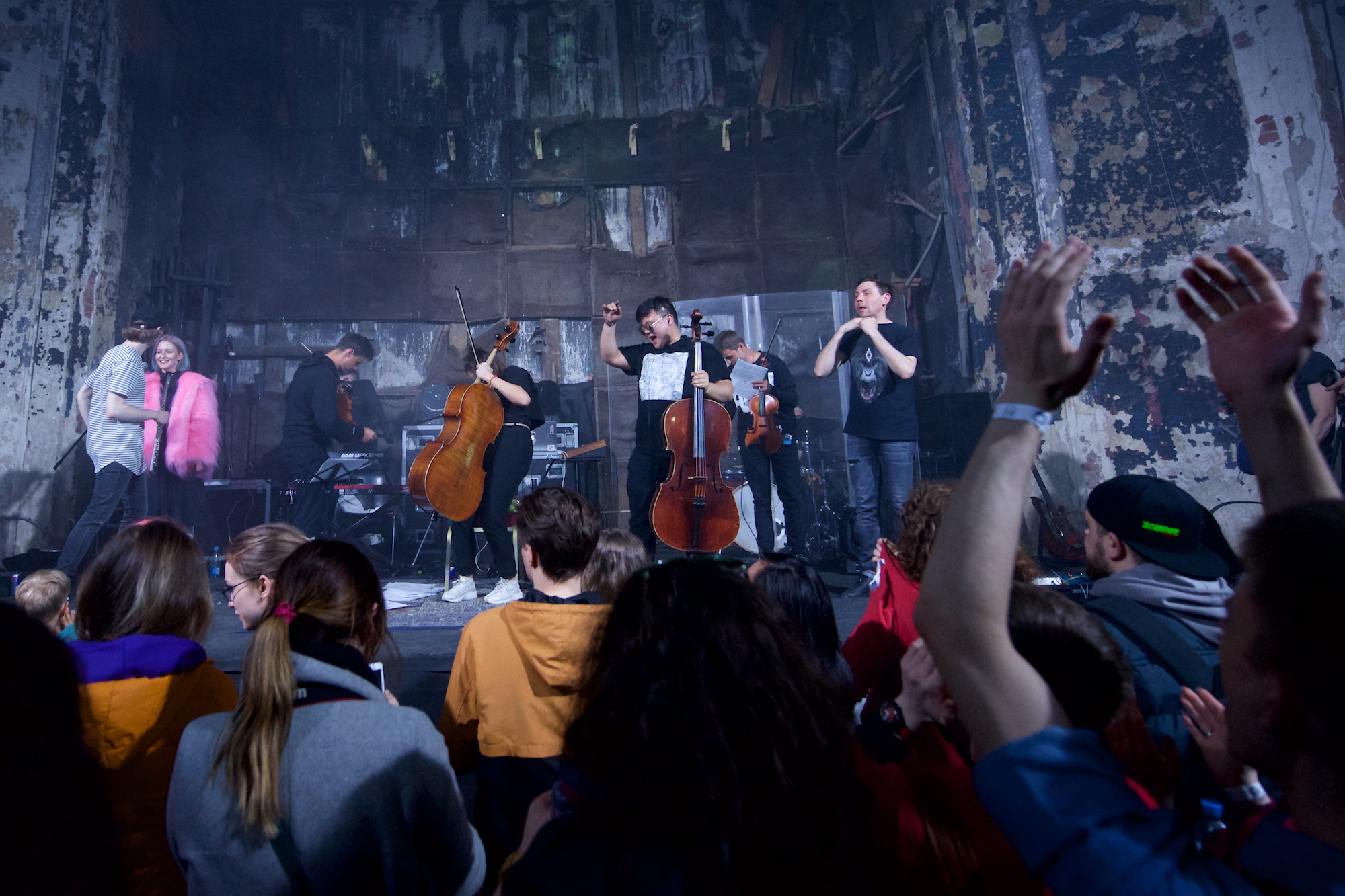 All in Orchestra Concert. Abbot Eugene says: “We refuse many events, for example discos or where the main idea is shocking. And the rest are very happy that we not only preach the Gospel, but also enrich culturally.”