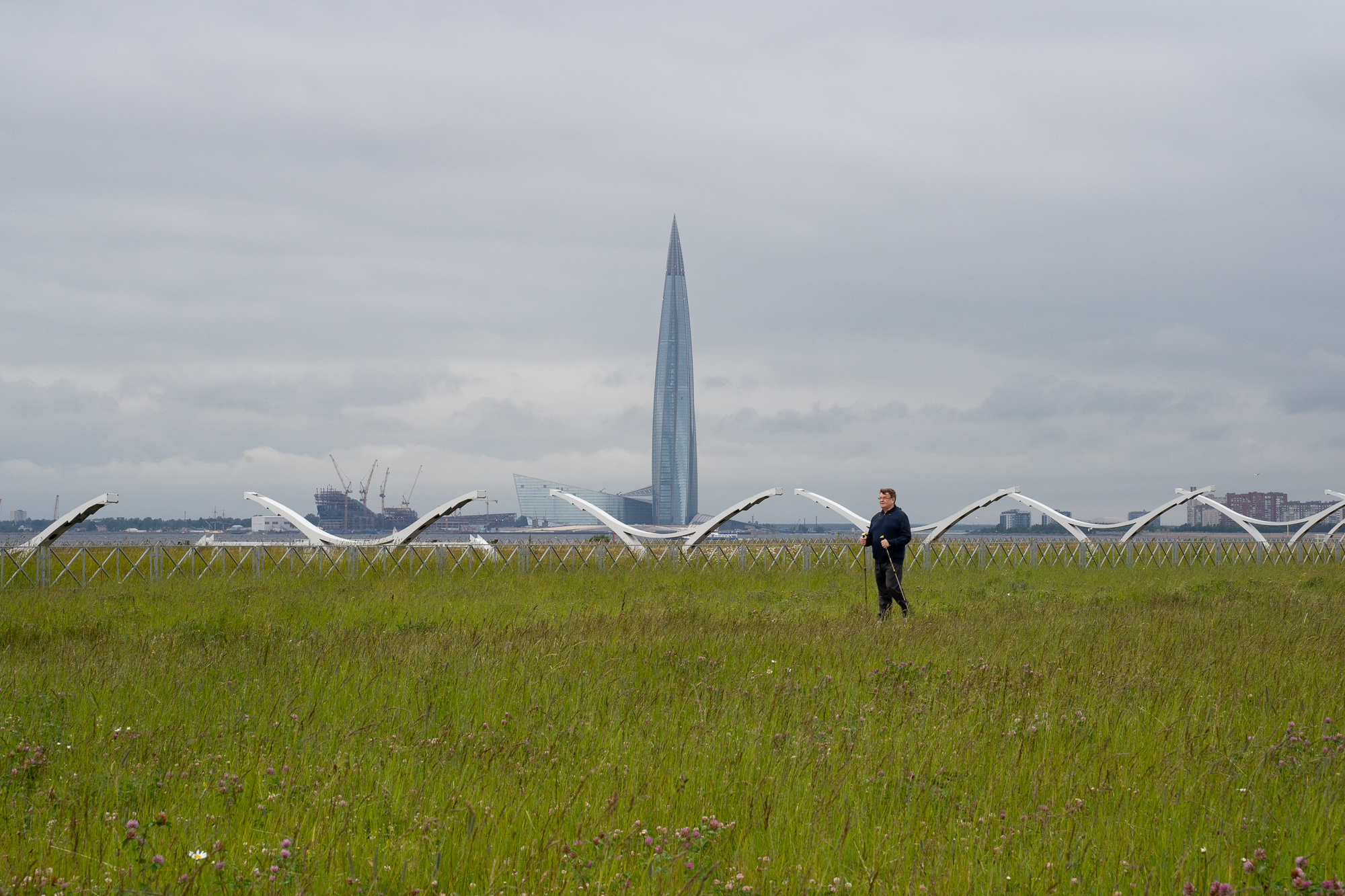 Небоскрёб Лахта Центр. Natalia Oreshina documentary and art photographer from St. Petersburg