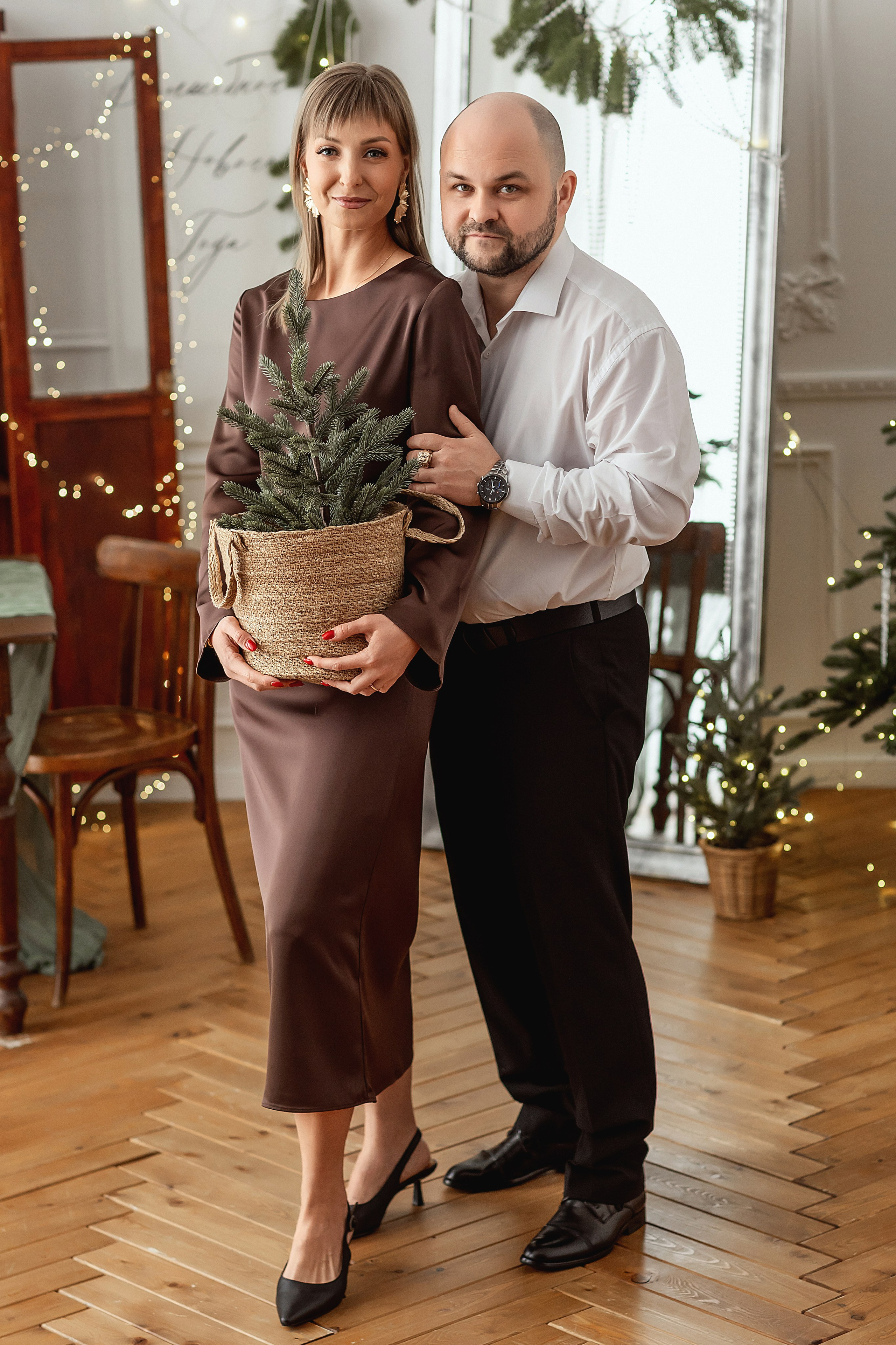 Новогодняя фотосессия Анна Иван и Маргарита. Детский и семейный фотограф Елена Воропаева