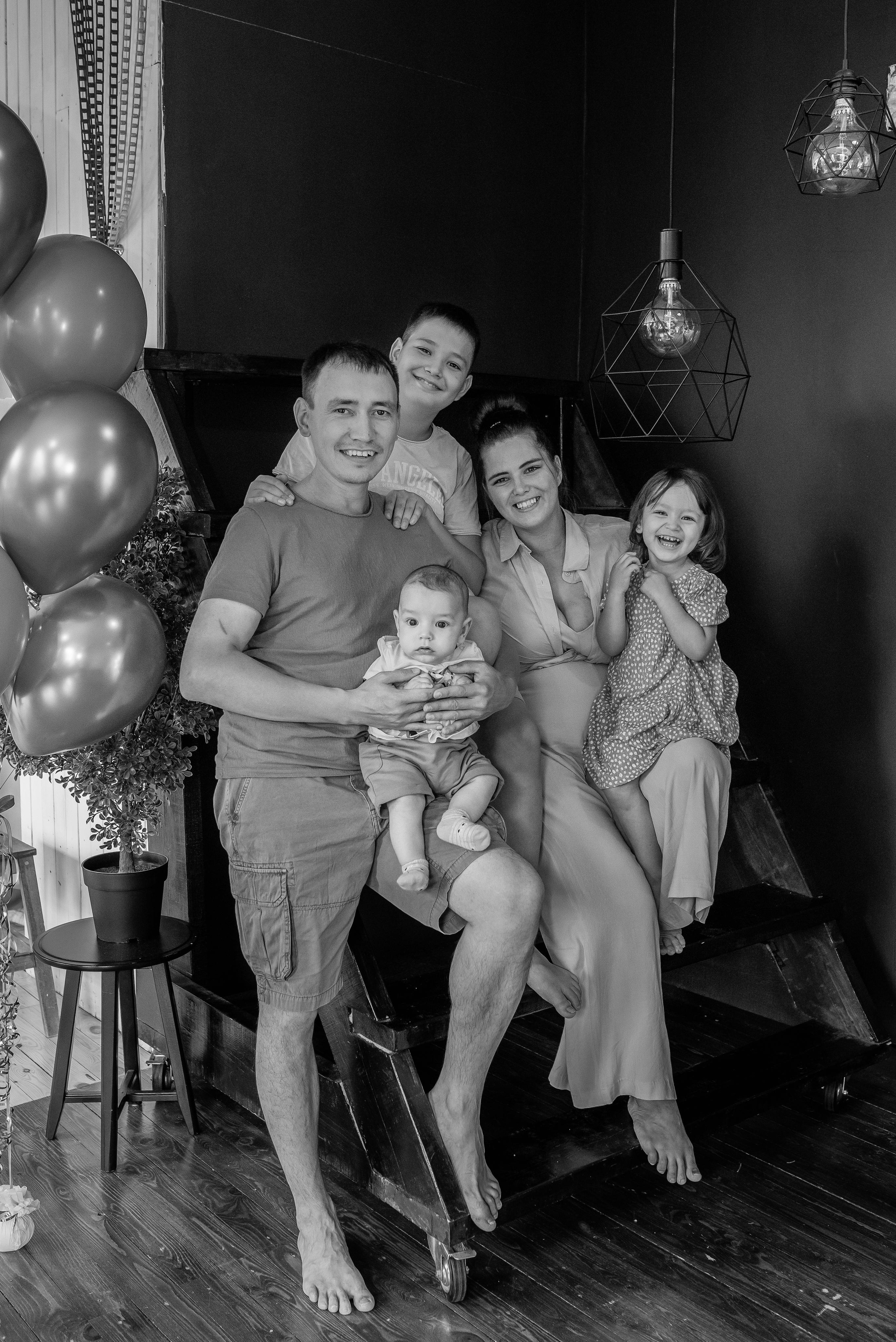 Артур, 3 месяца (фотостудия Цех № 6). Фотограф новорожденных в Екатеринбурге Лена Ильина