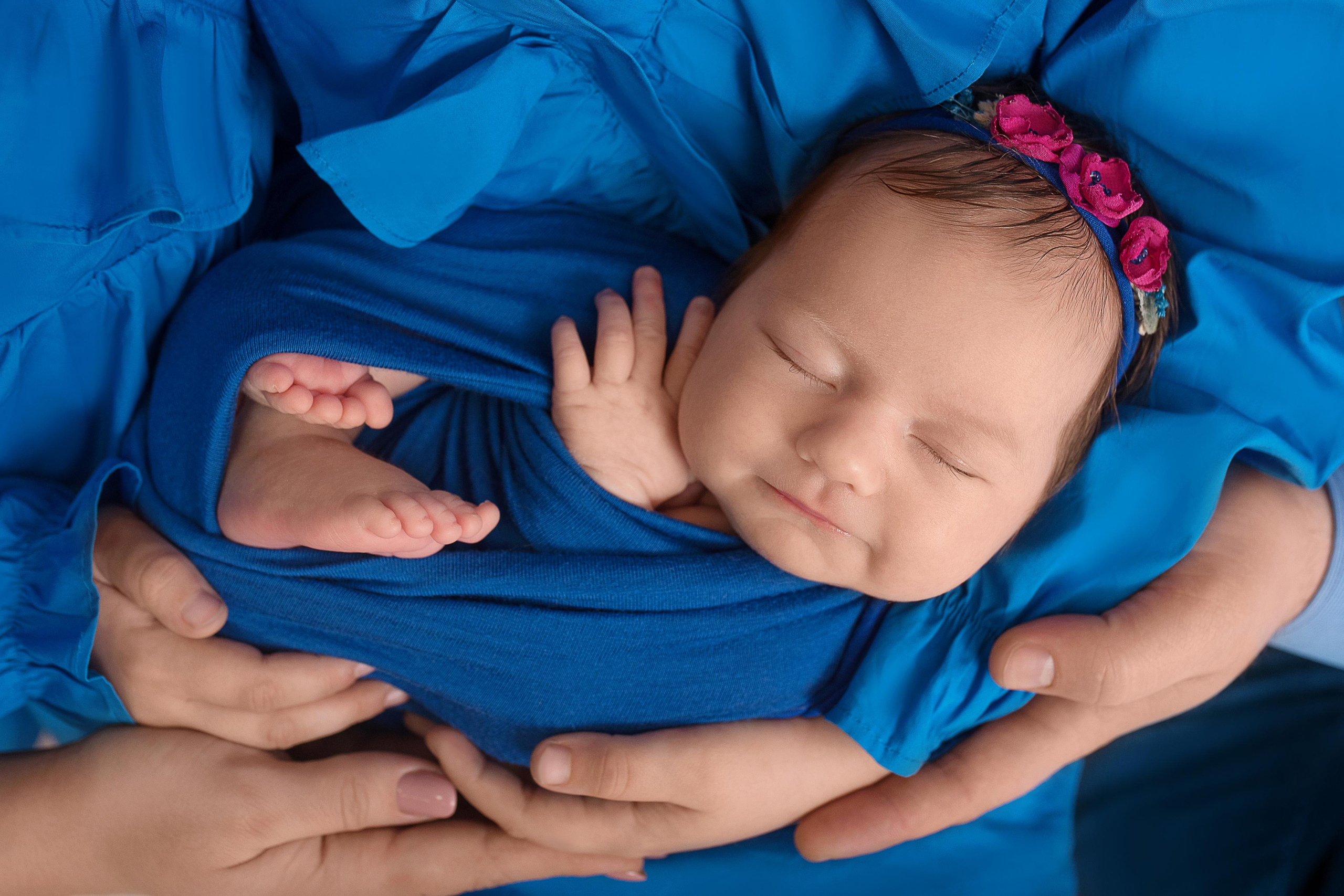 Аня. Фотограф новорожденных в Екатеринбурге Лена Ильина