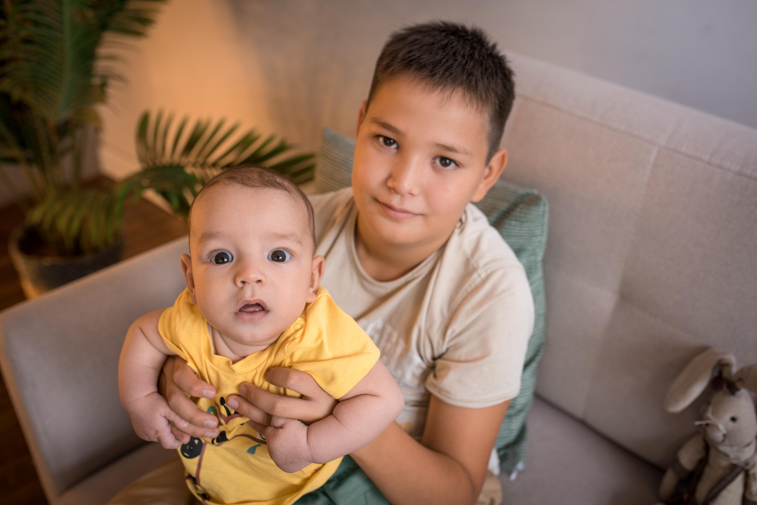 Артур, 3 месяца (фотостудия Цех № 6). Фотограф новорожденных в Екатеринбурге Лена Ильина