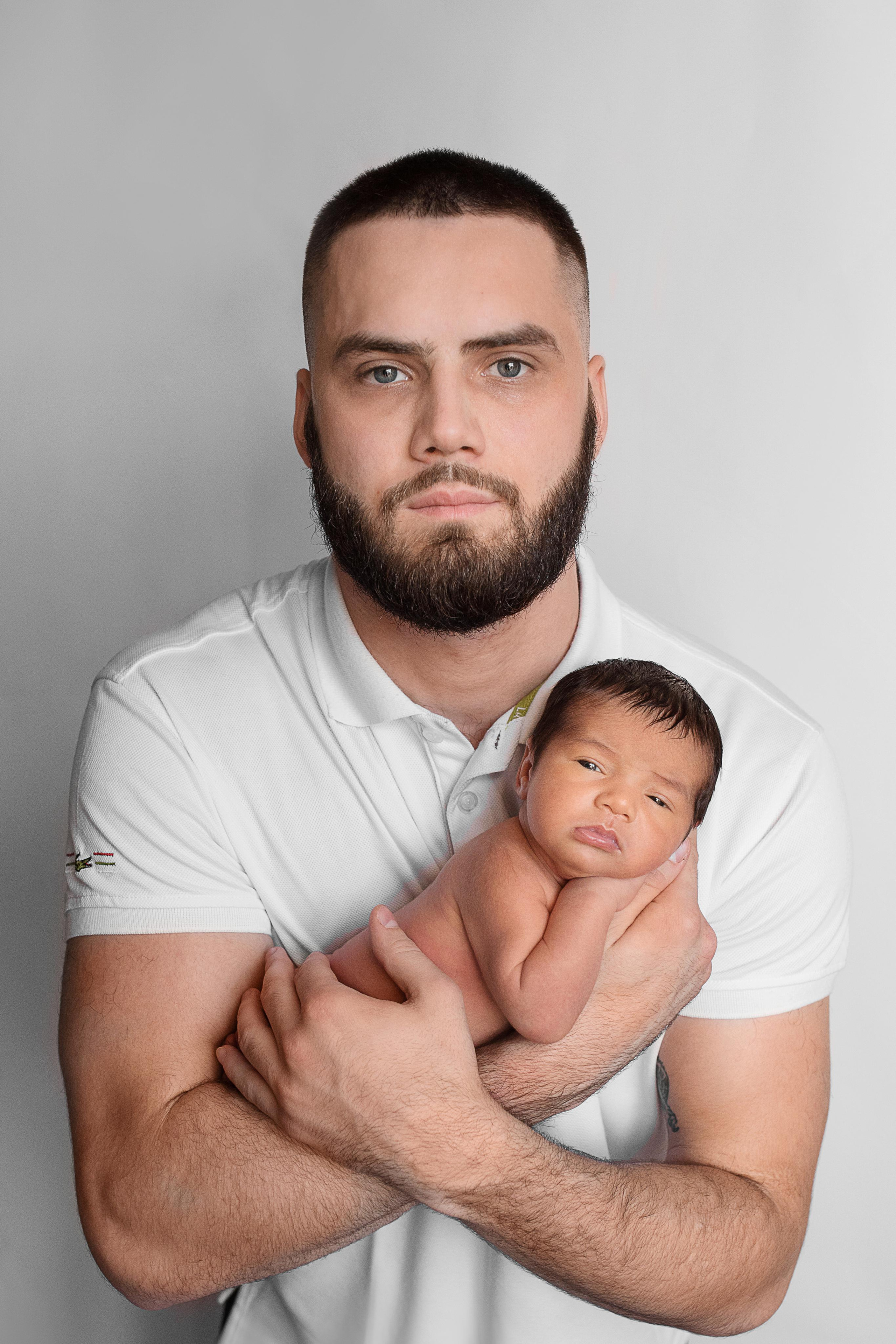 Лев. Фотограф новорожденных в Екатеринбурге Лена Ильина