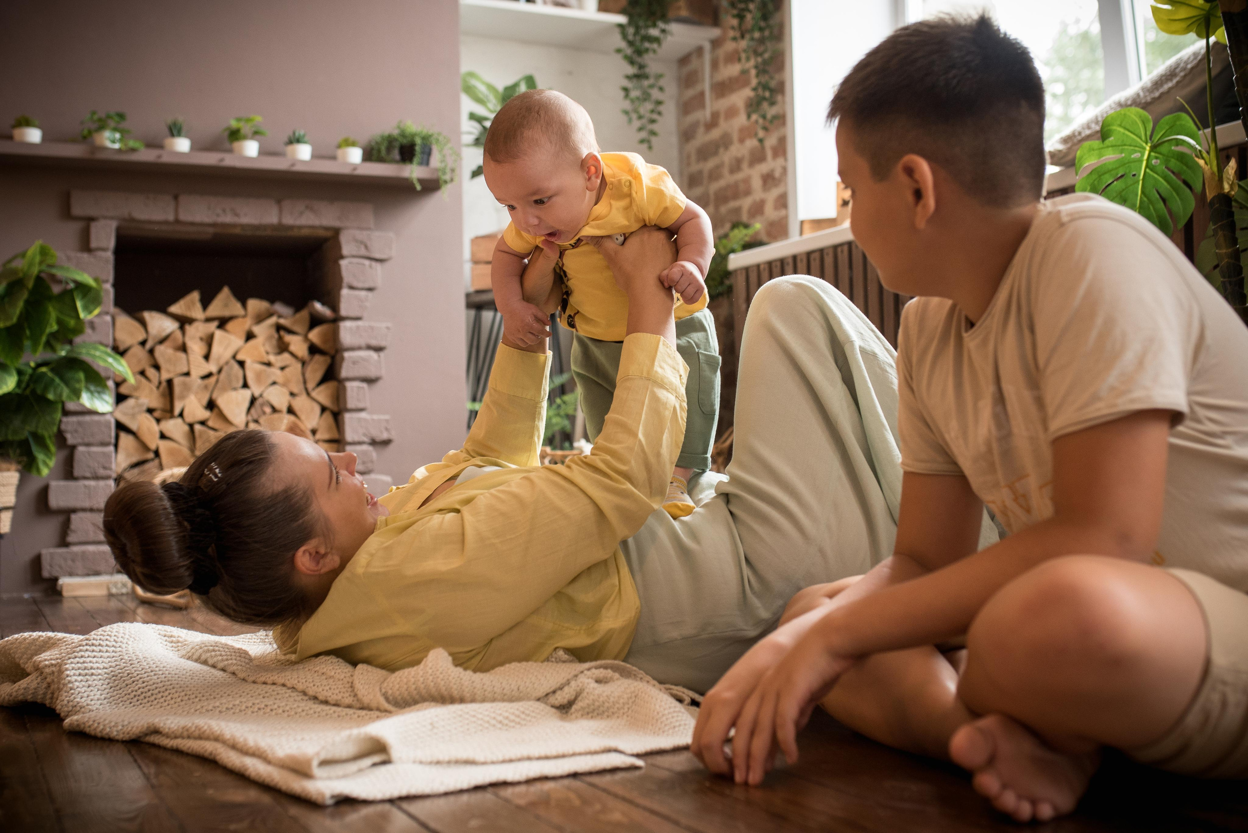 Артур, 3 месяца (фотостудия Цех № 6). Фотограф новорожденных в Екатеринбурге Лена Ильина